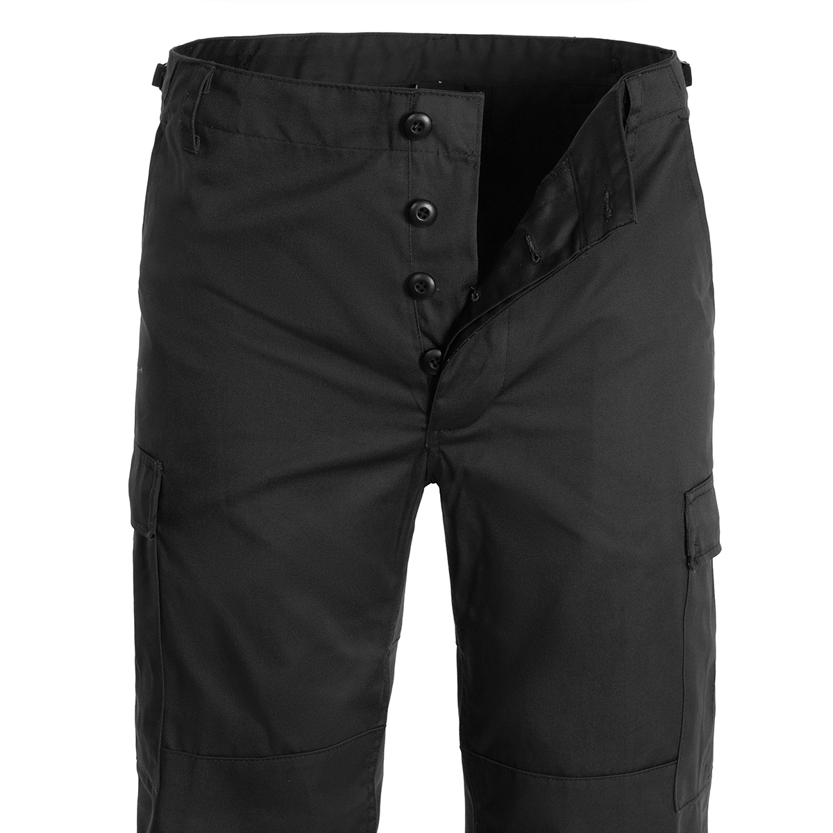 Mil-Tec BDU Reinforced Military Pants - Black