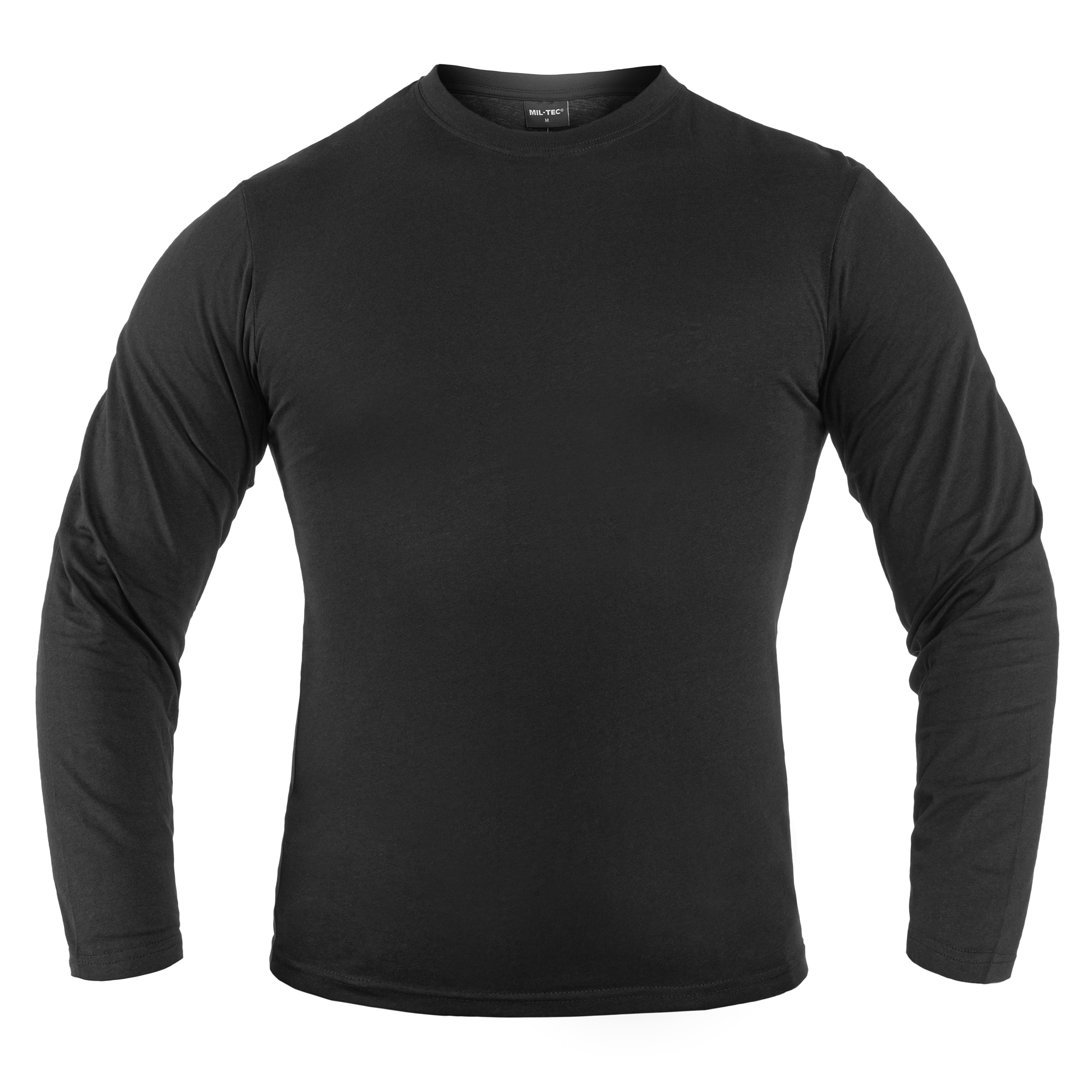 Mil-Tec Longsleeve T-Shirt - Black
