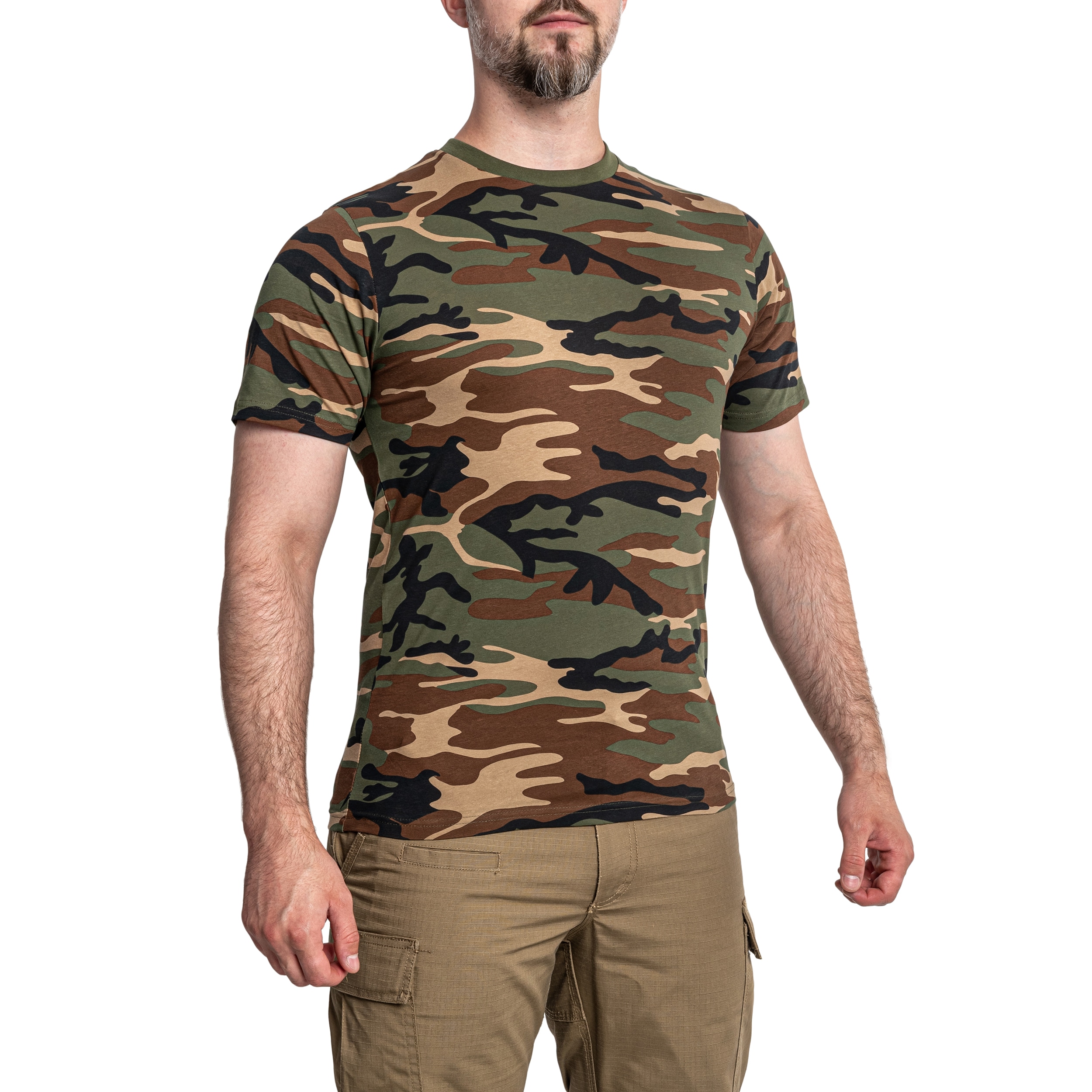 Mil-Tec T-Shirt - Woodland