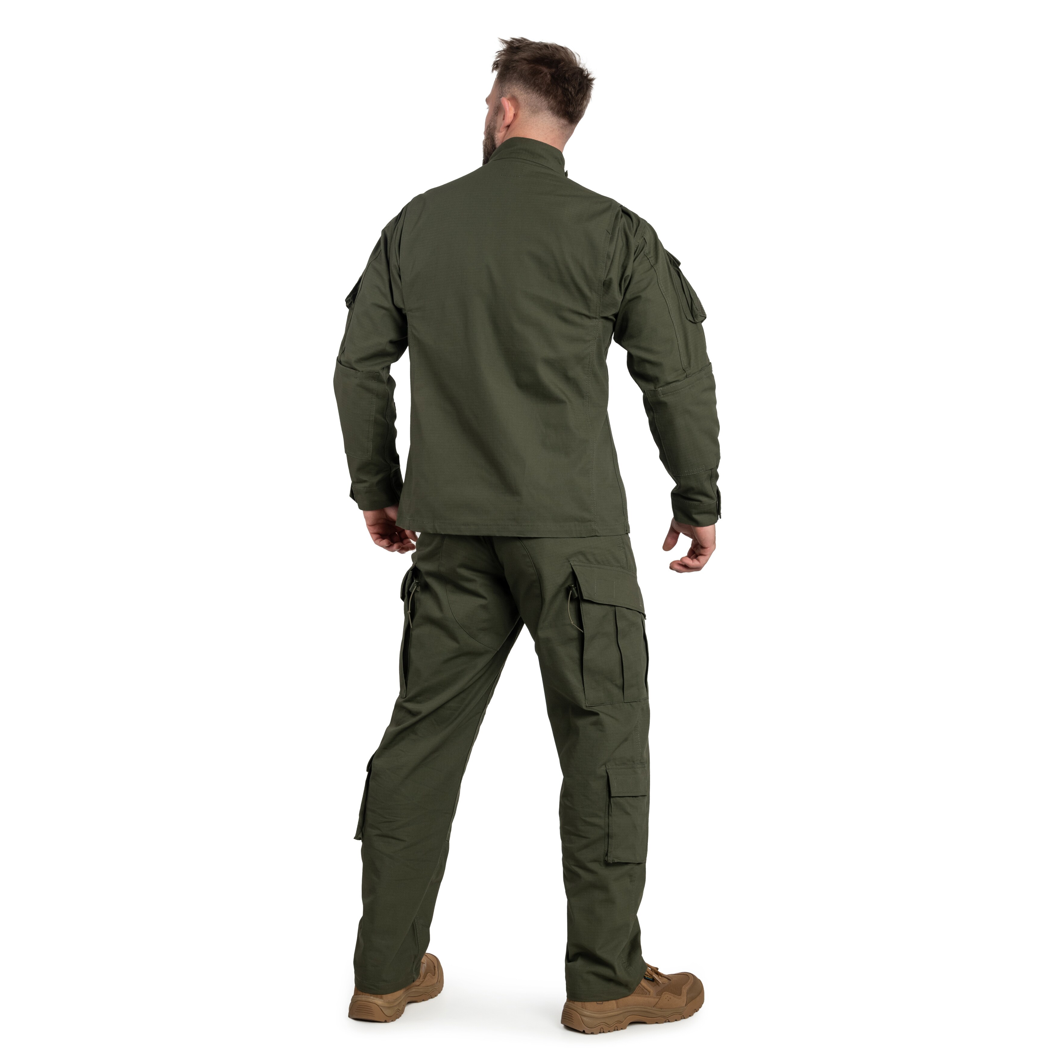 Mil-Tec Teesar ACU RipStop Military Jacket - Olive