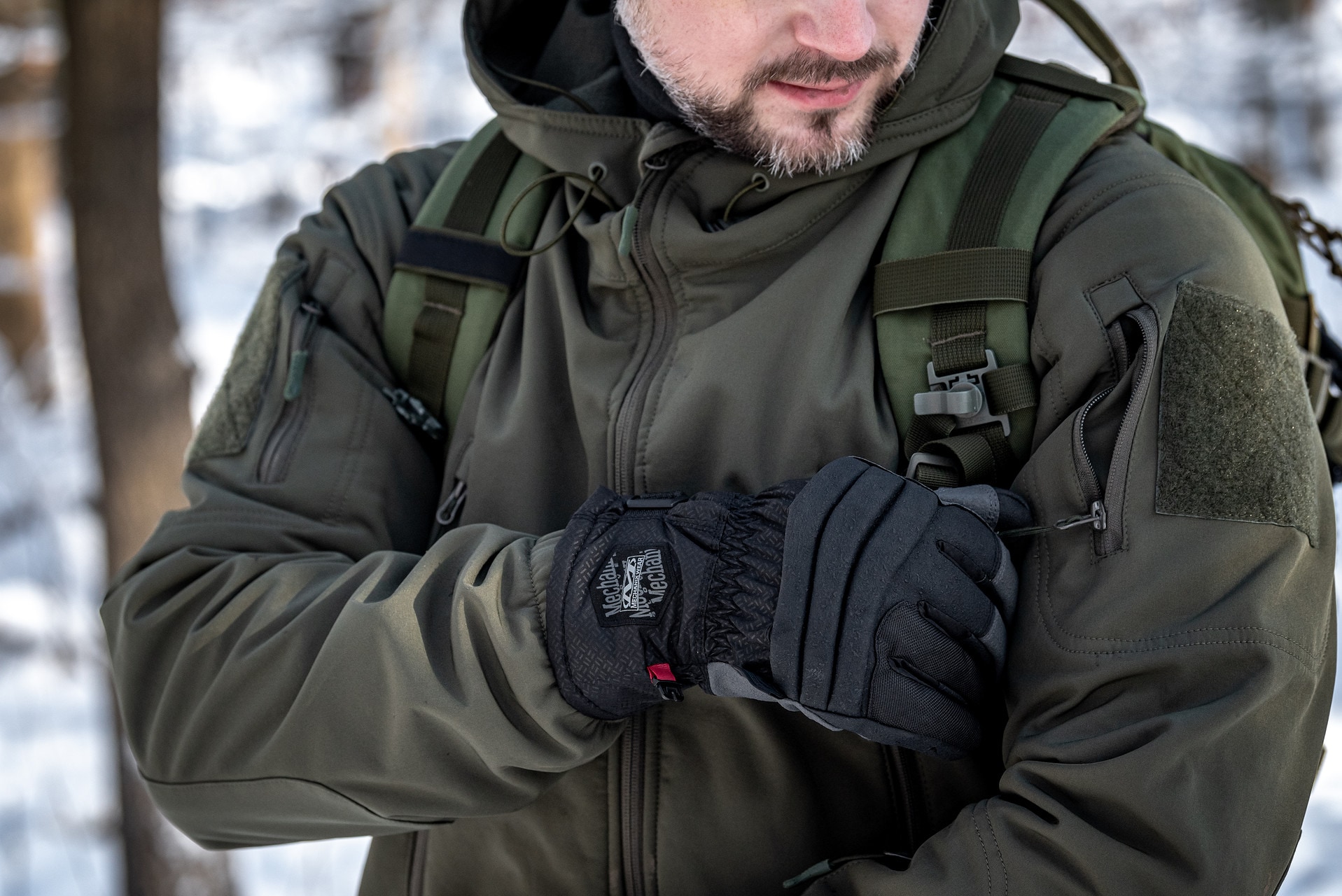 Mechanix Wear ColdWork Peak Tactical Gloves - Black/Grey