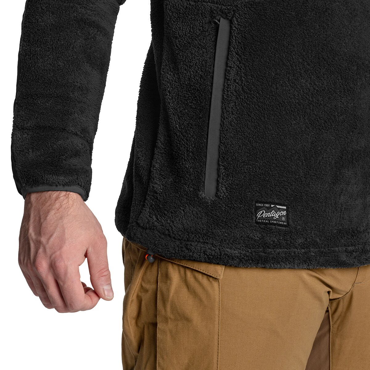 Pentagon Grizzly Fleece - Black