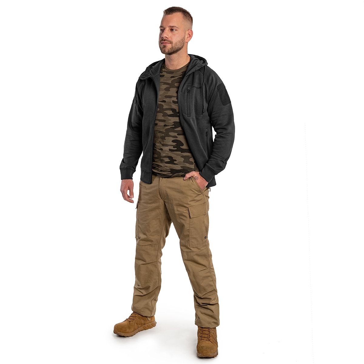 Pentagon Leonidas 2.0 Tactical Hoodie - Black