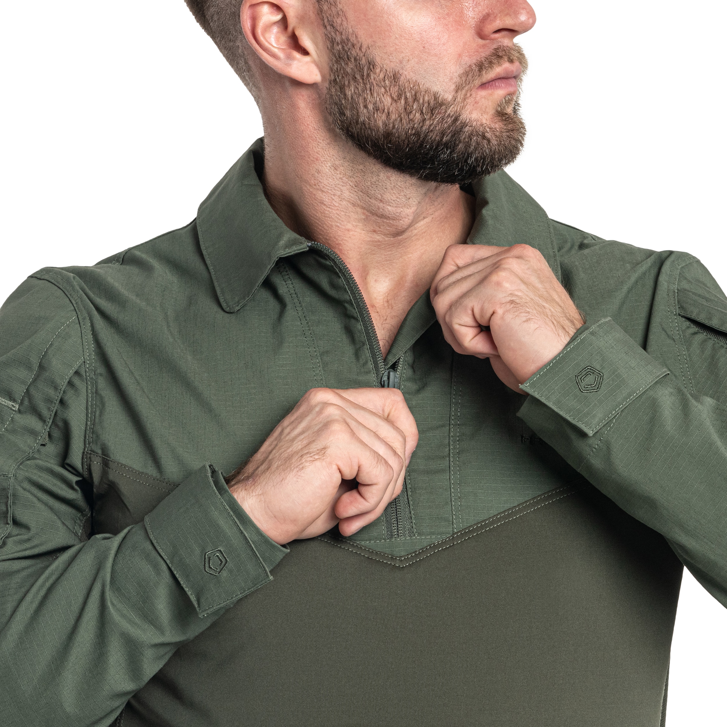 Pentagon Ranger Combat Shirt - Camo Green