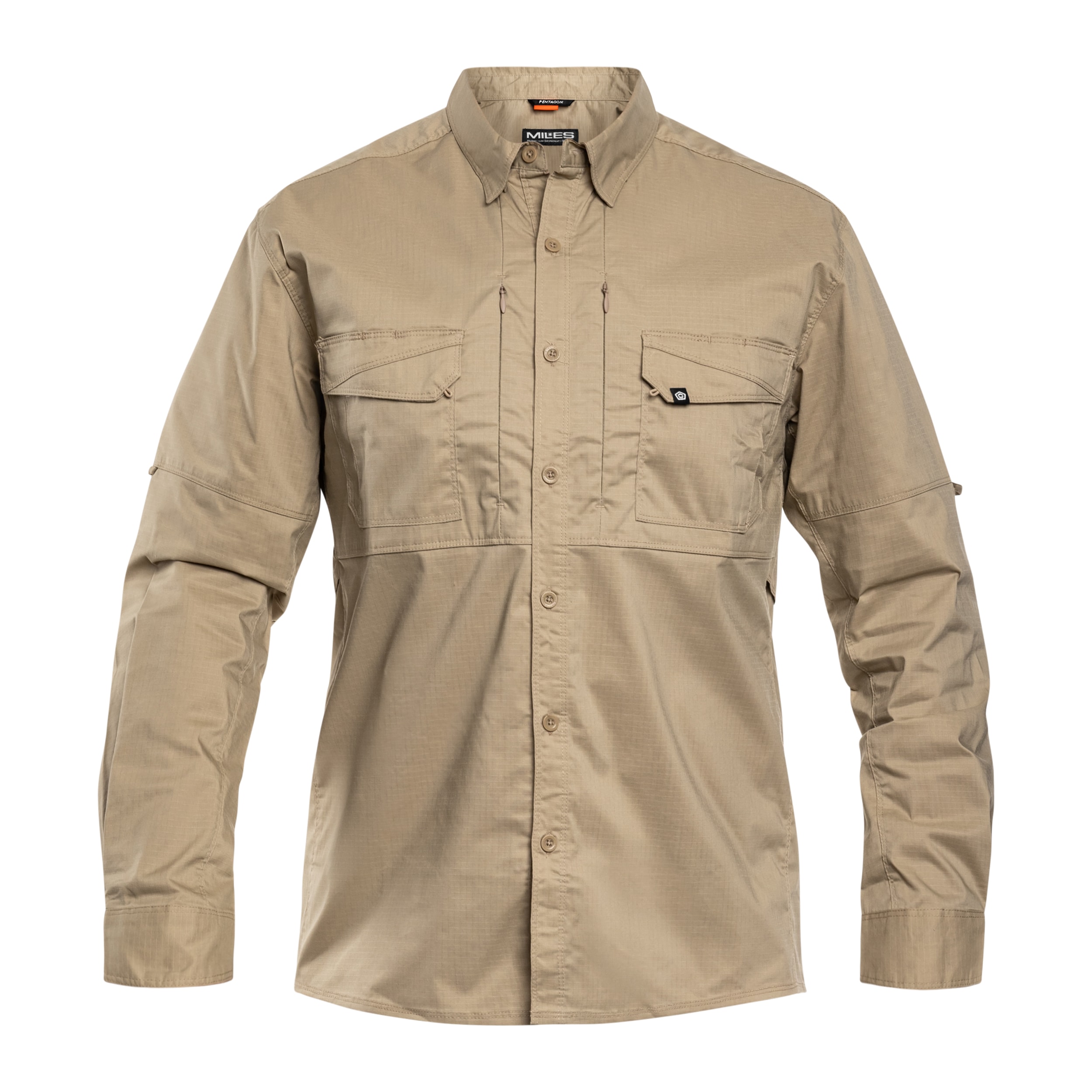 Pentagon Plato Tactical Shirt Long Sleeve - Khaki