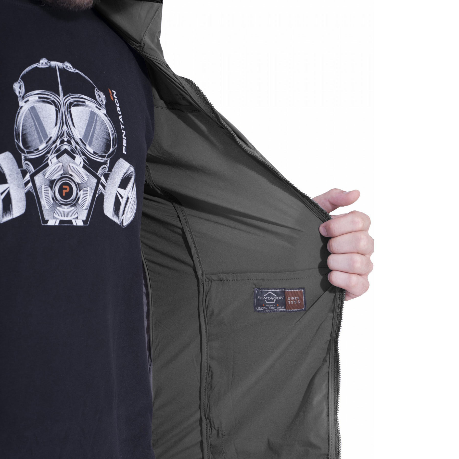 Pentagon Helios Sun Jacket - Cinder Grey