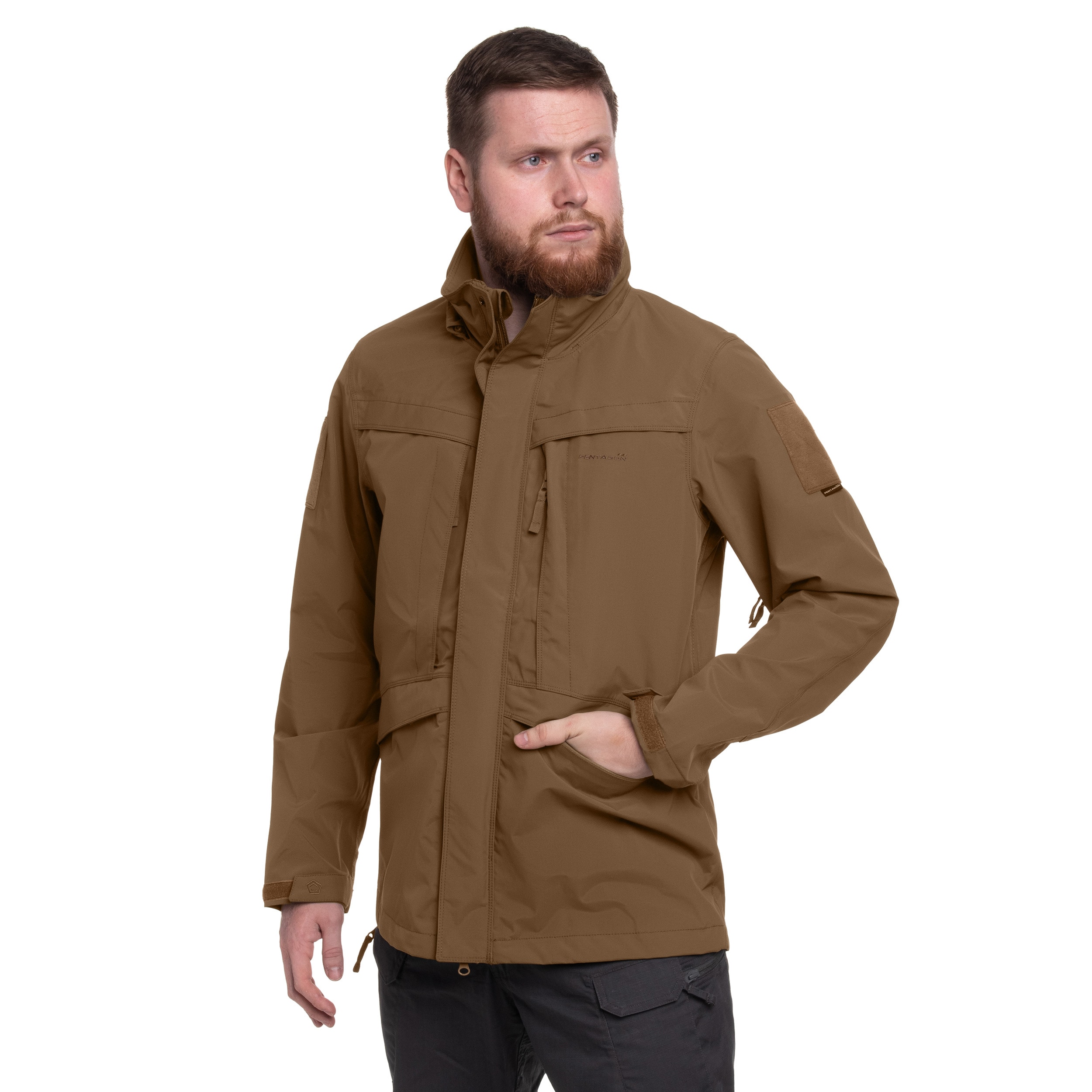 Pentagon Hurricane Jacket - Coyote