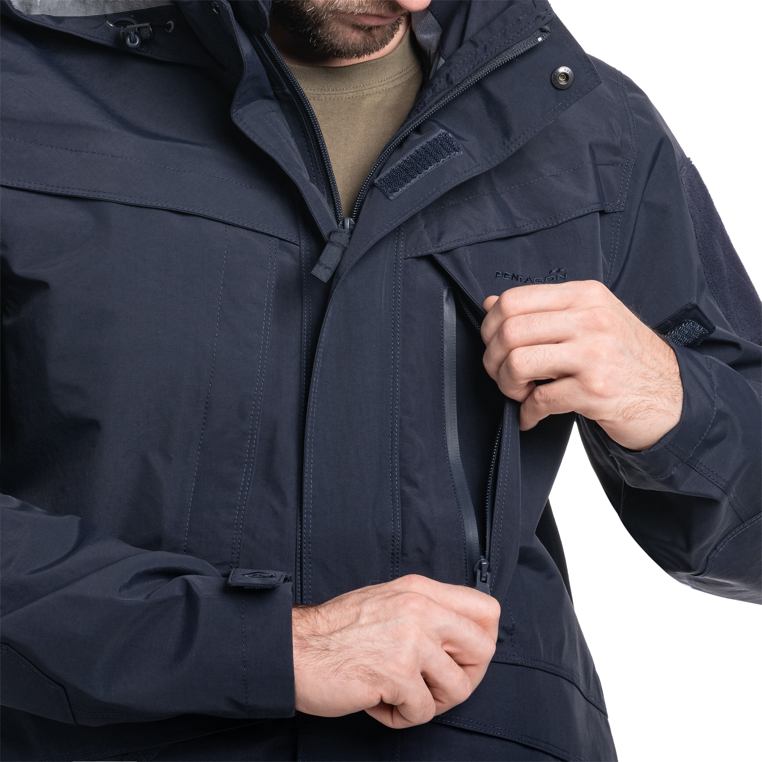 Pentagon Hurricane Jacket - Midnight Blue