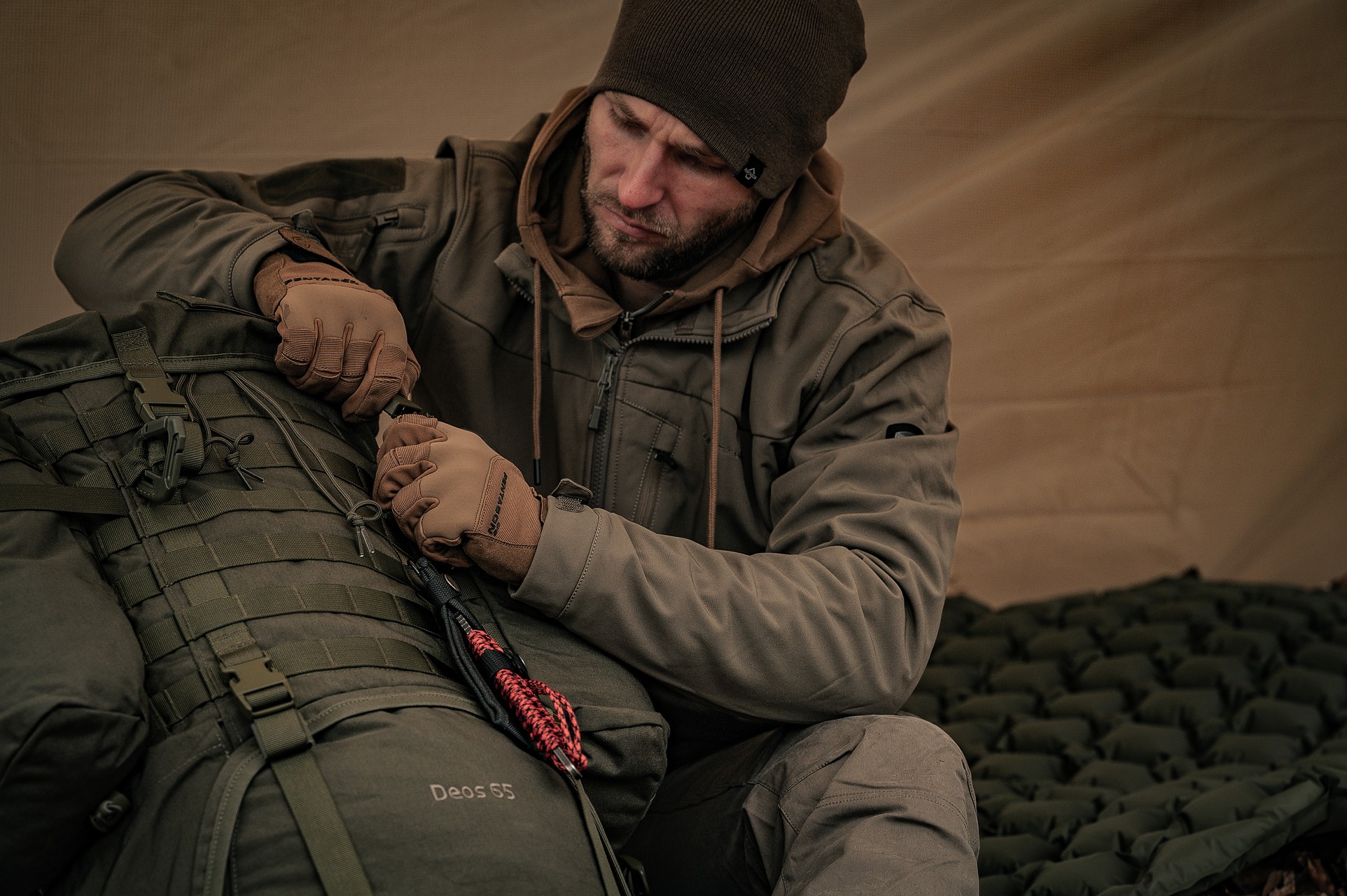 Pentagon Mongoose Tactical Gloves - Coyote