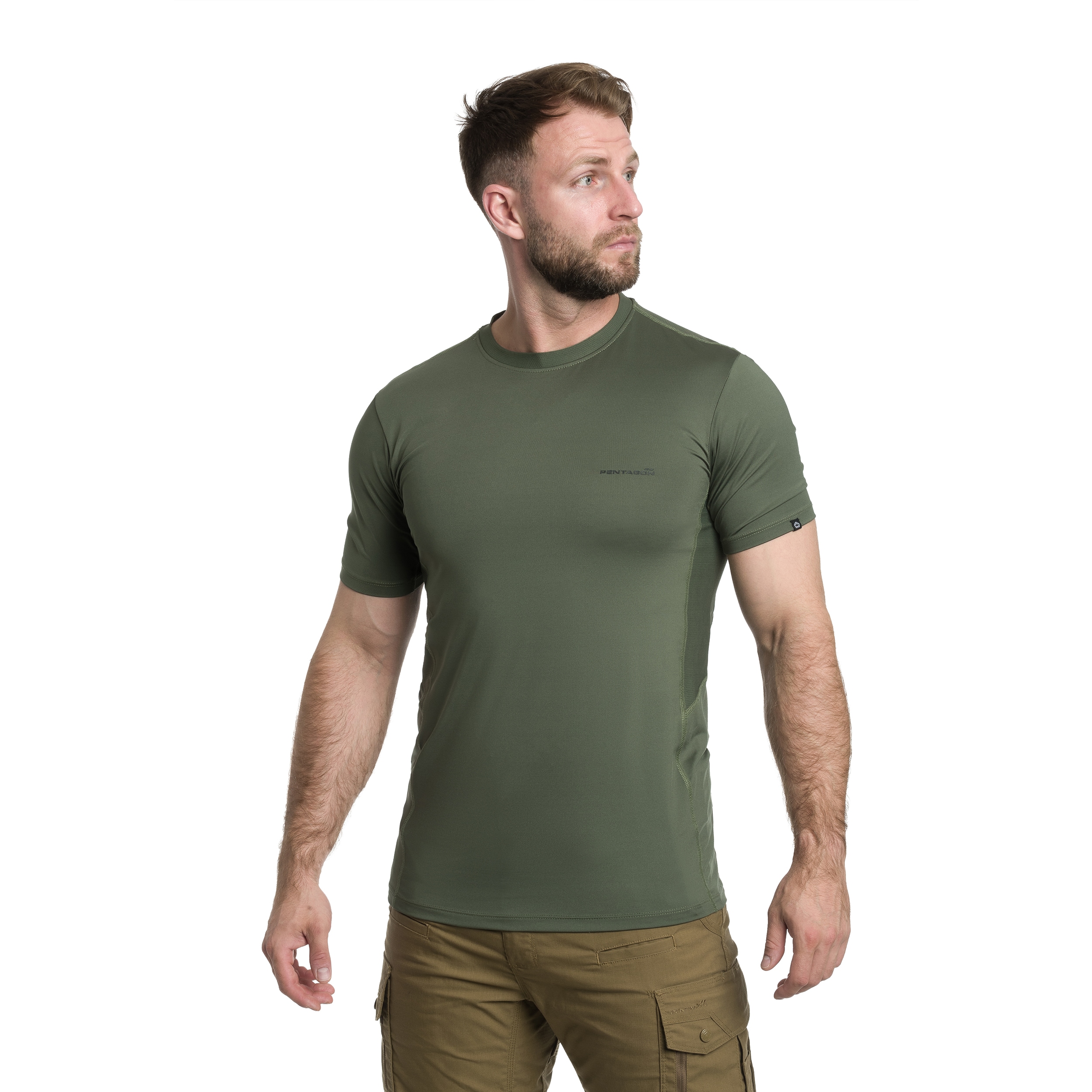 Pentagon Apollo Tac Fresh Thermoactive T-shirt - Camo Green