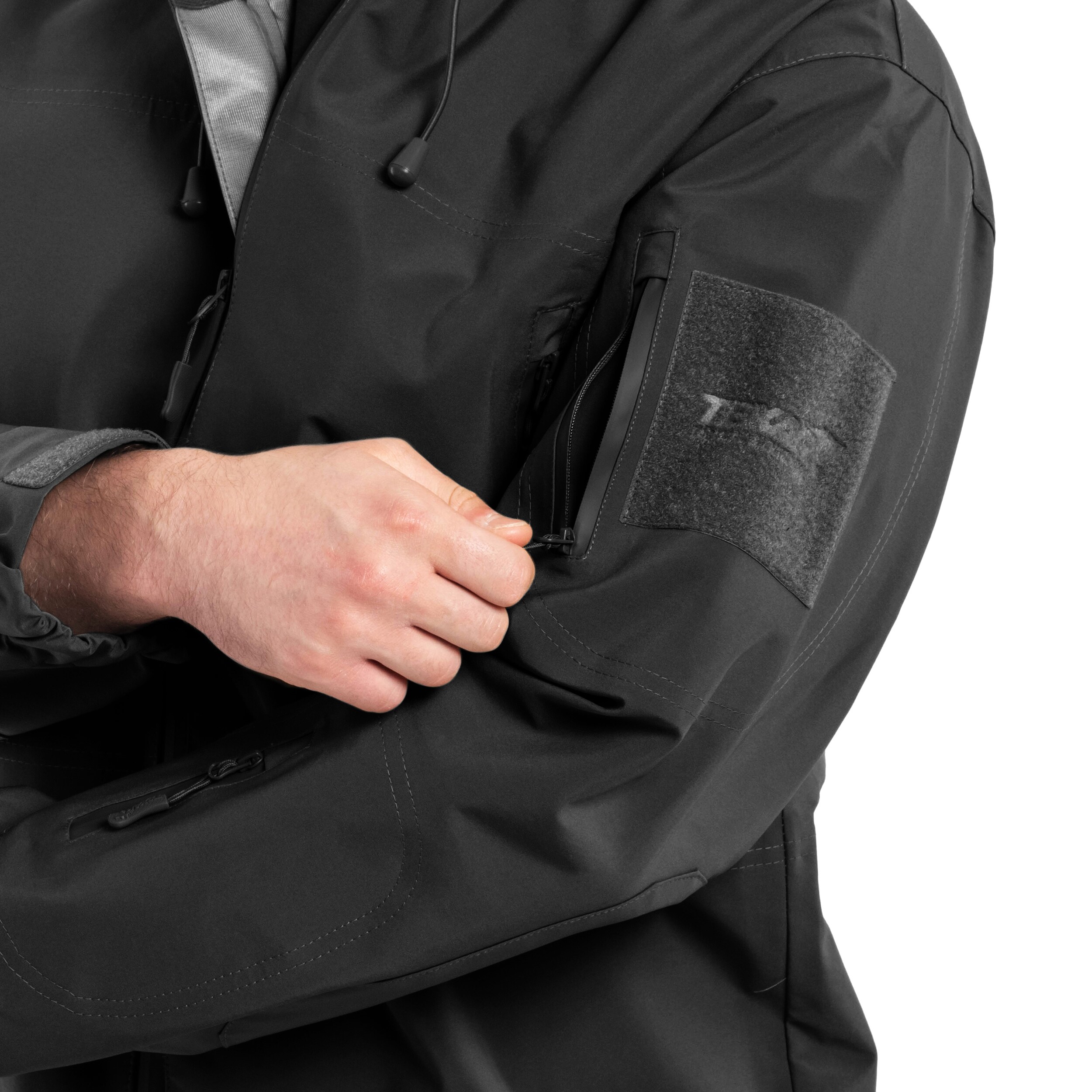 Giacca Texar ECWCS Hardshell Comodo - Black