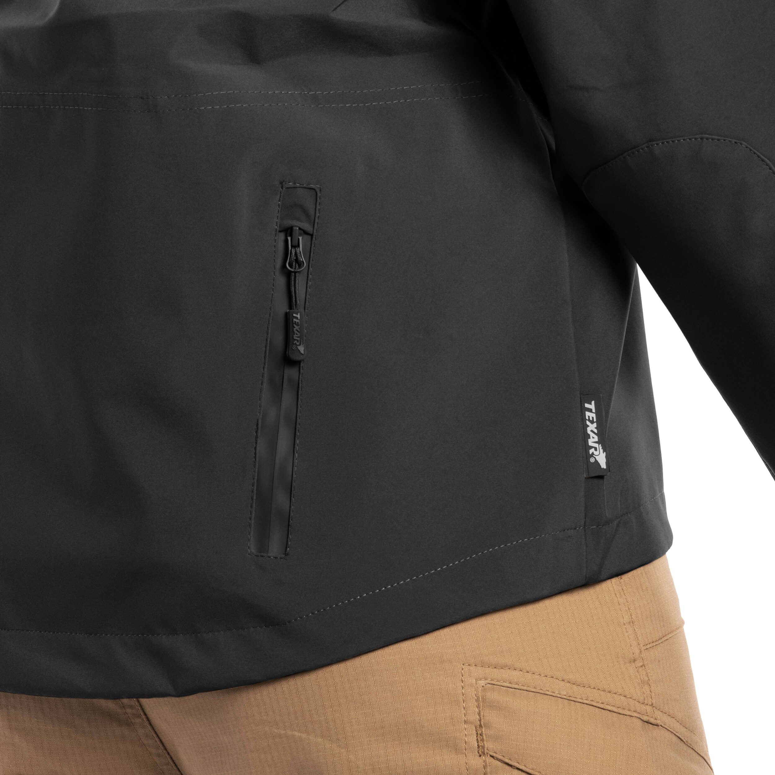 Giacca Texar ECWCS Hardshell Comodo - Black