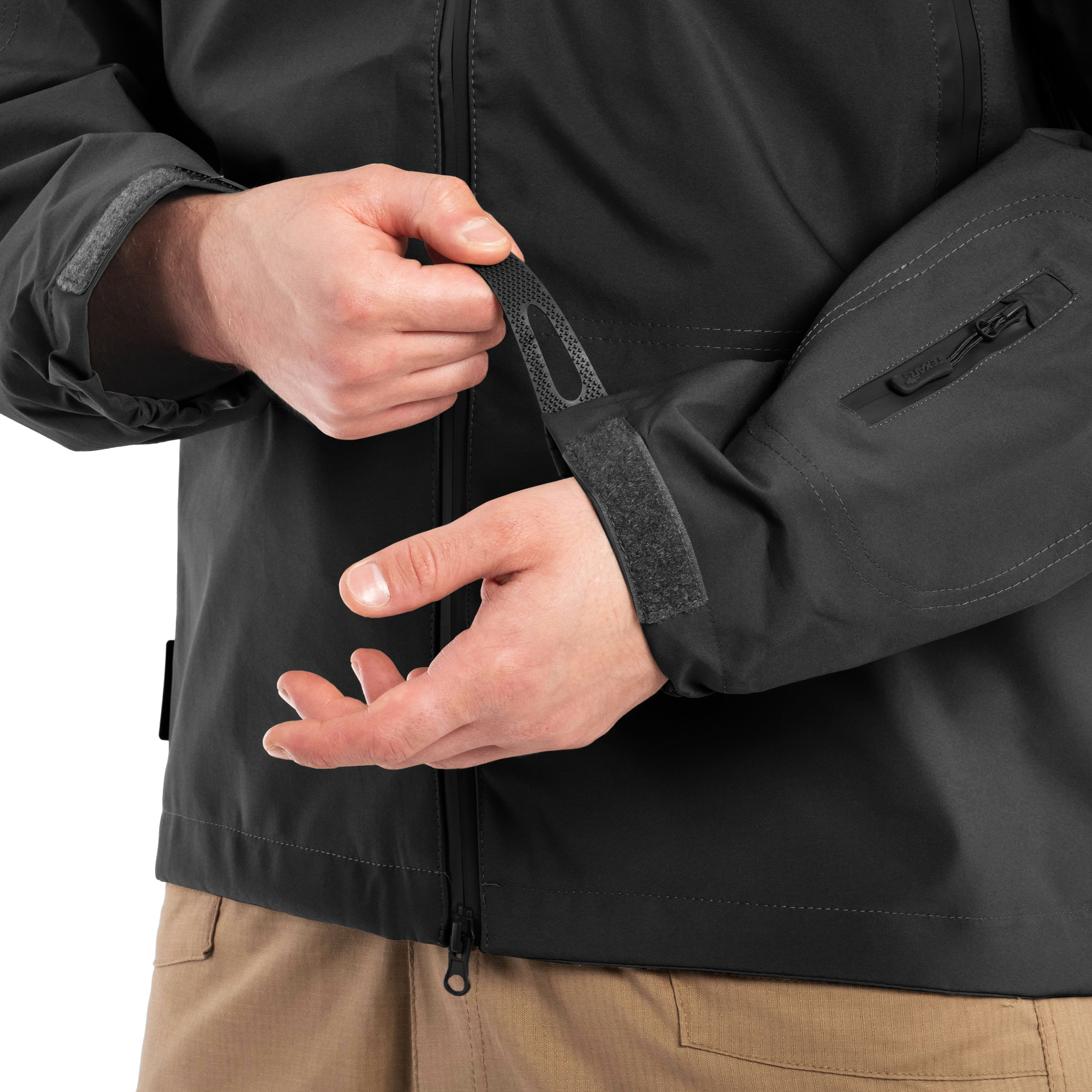 Giacca Texar ECWCS Hardshell Comodo - Black