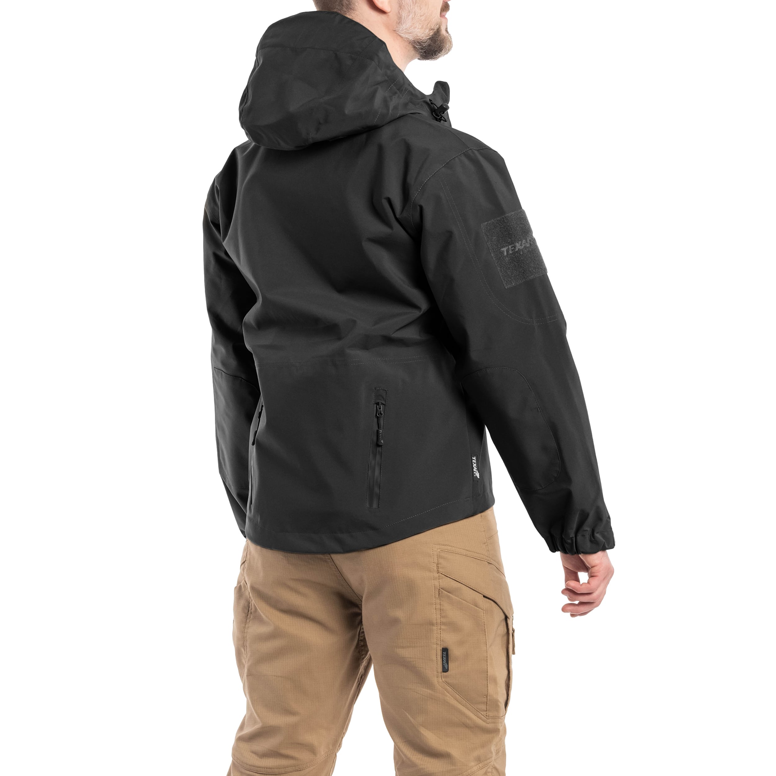 Giacca Texar ECWCS Hardshell Comodo - Black