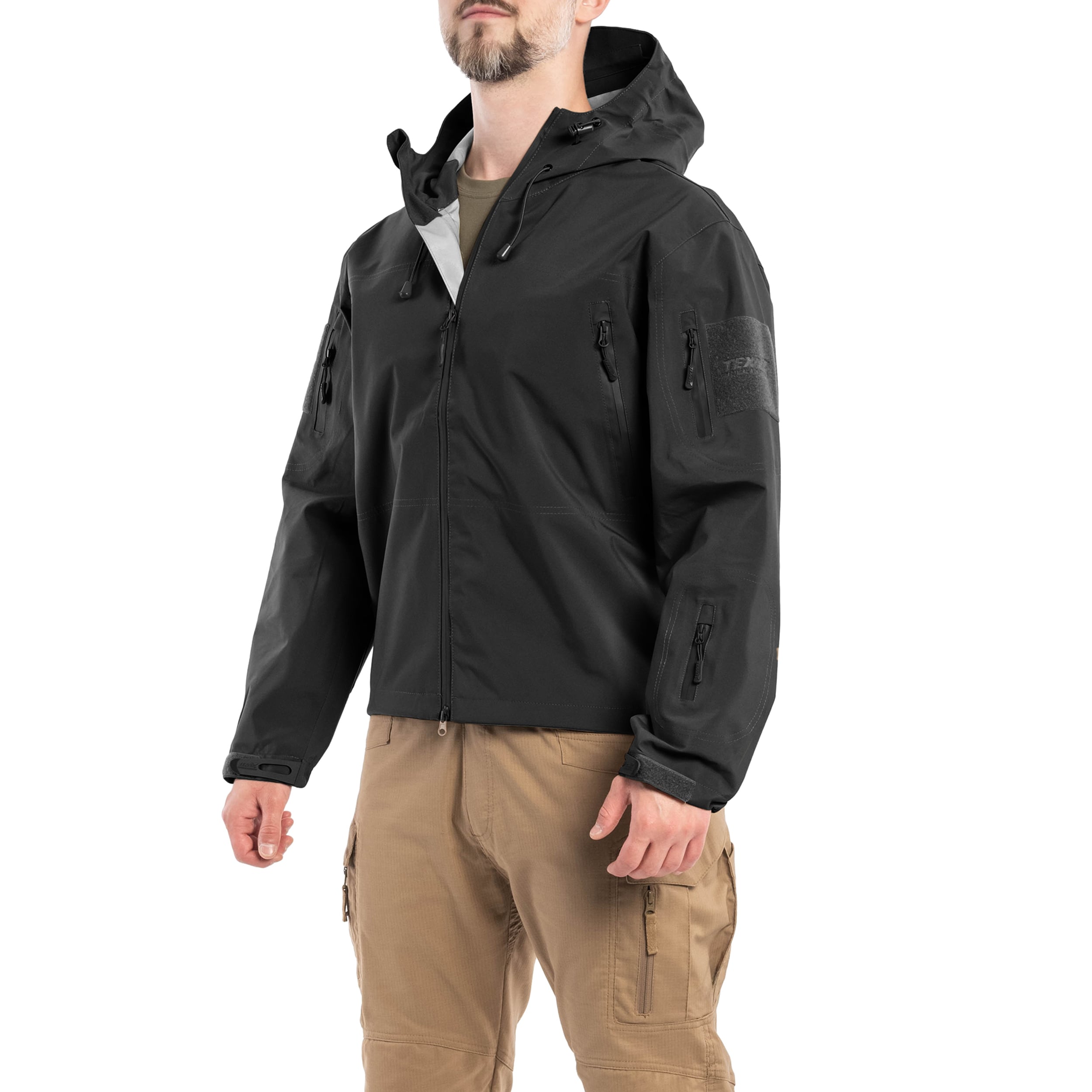 Giacca Texar ECWCS Hardshell Comodo - Black