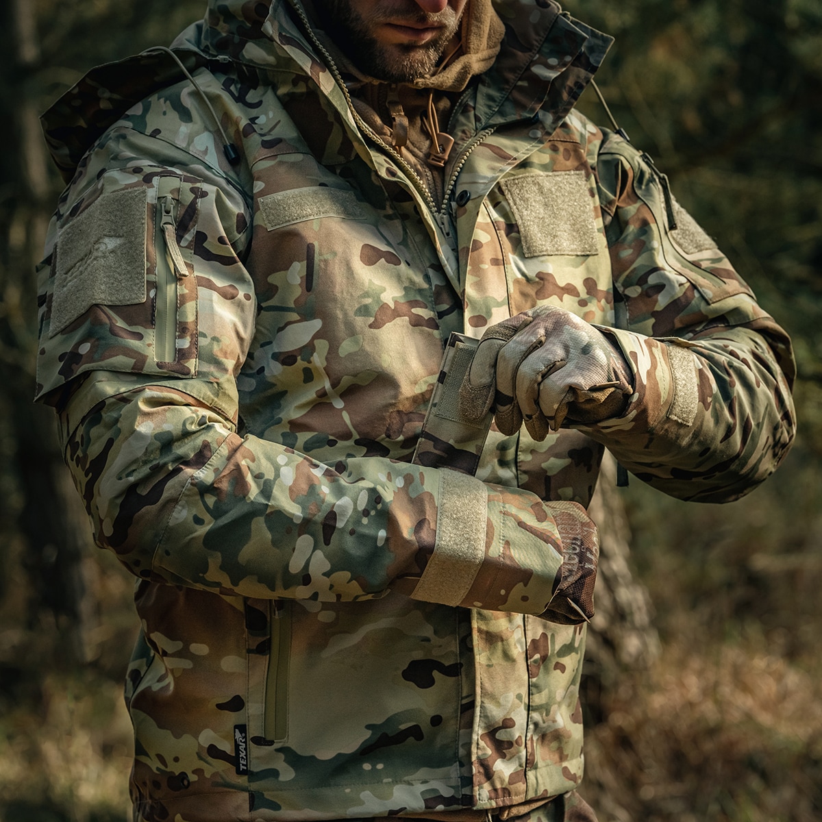 Giacca Texar ECWCS Conger - Arid MC Camo