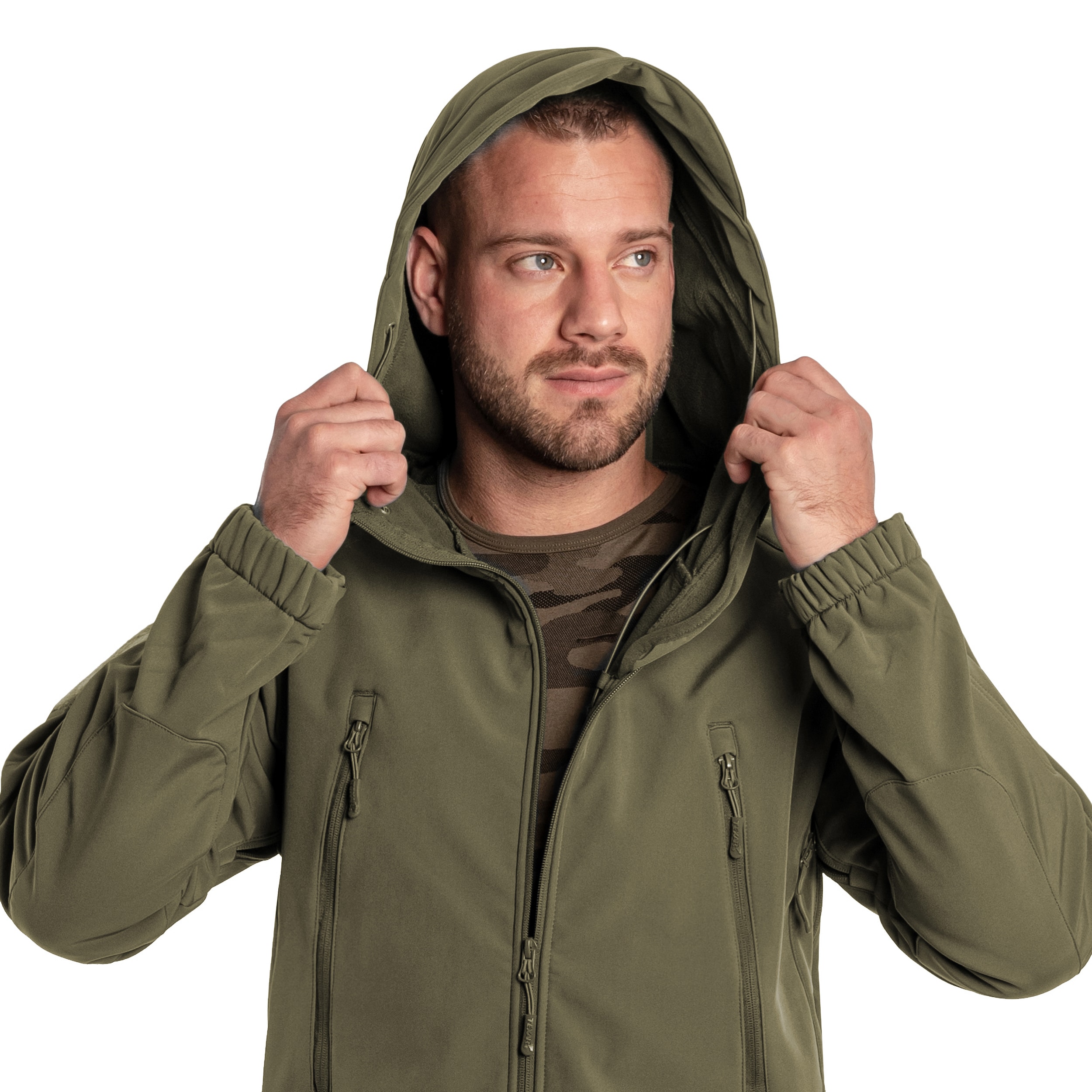 Giacca Softshell Texar Falcon - Olive