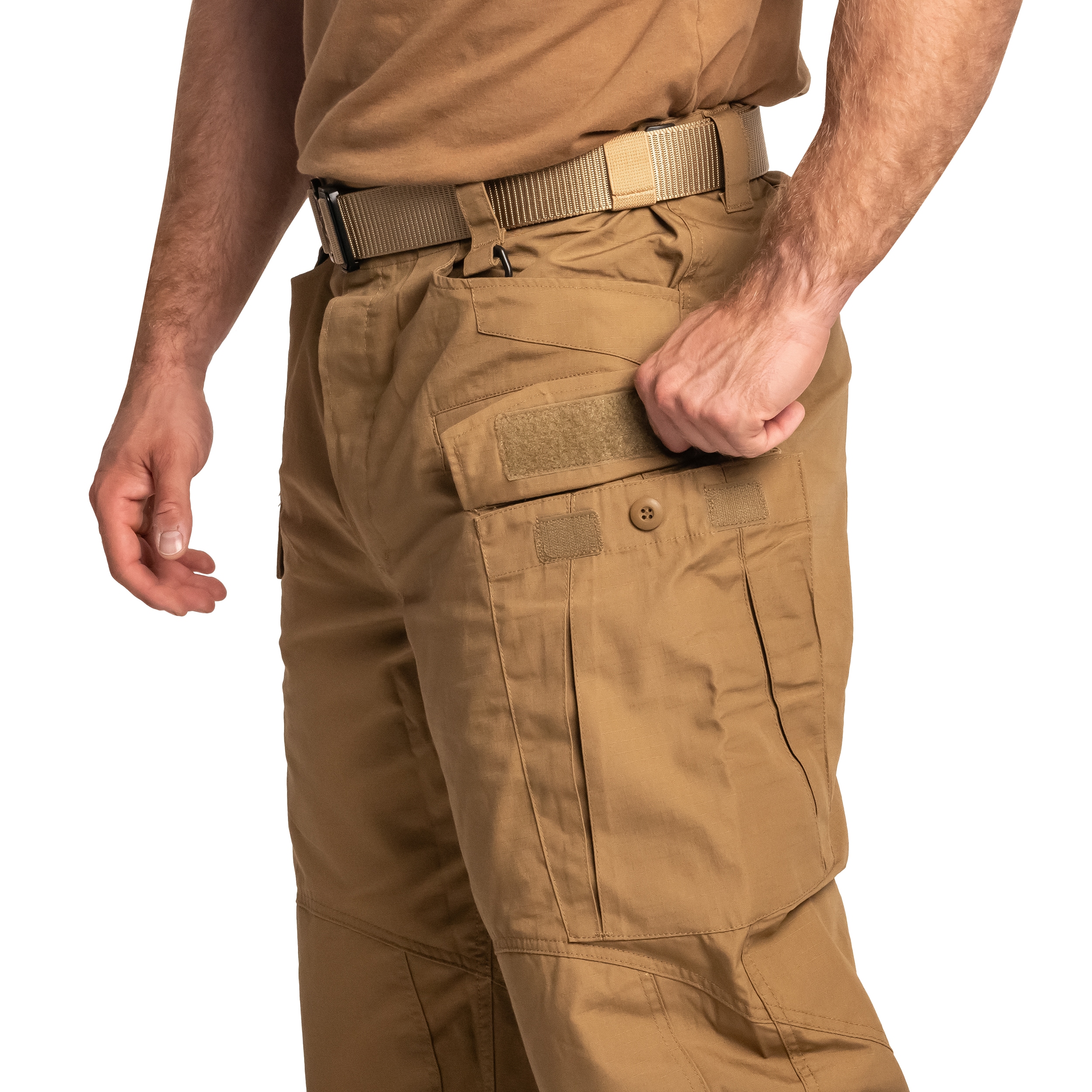 Pantaloni militari Helikon-Tex SFU Next PolyCotton Rip-Stop - Coyote