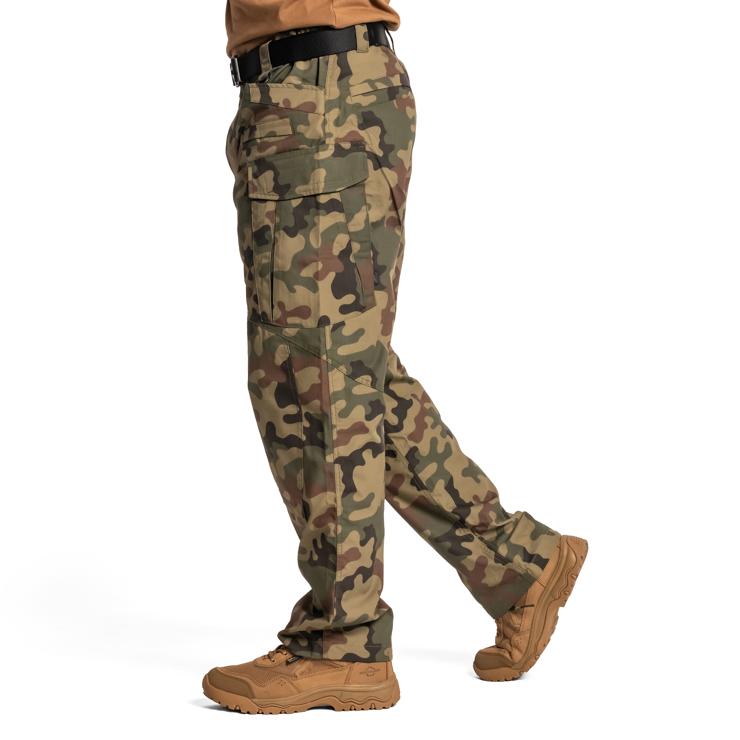 Pantaloni da uniforme Helikon-Tex SFU Next PolyCotton Rip-Stop - wz.93 Pantera PL Woodland