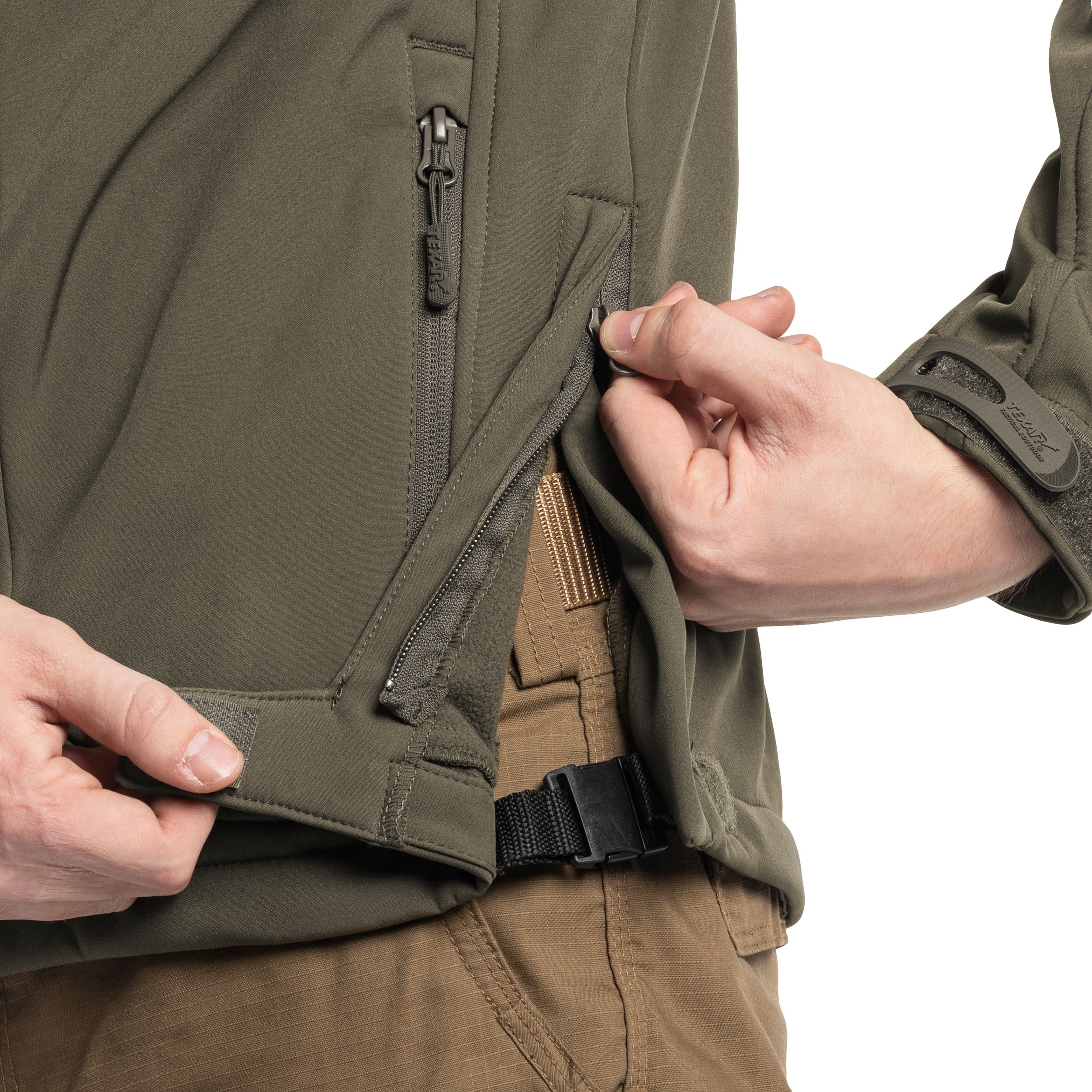 Giacca Texar Convoy 2.0 Softshell - Olive