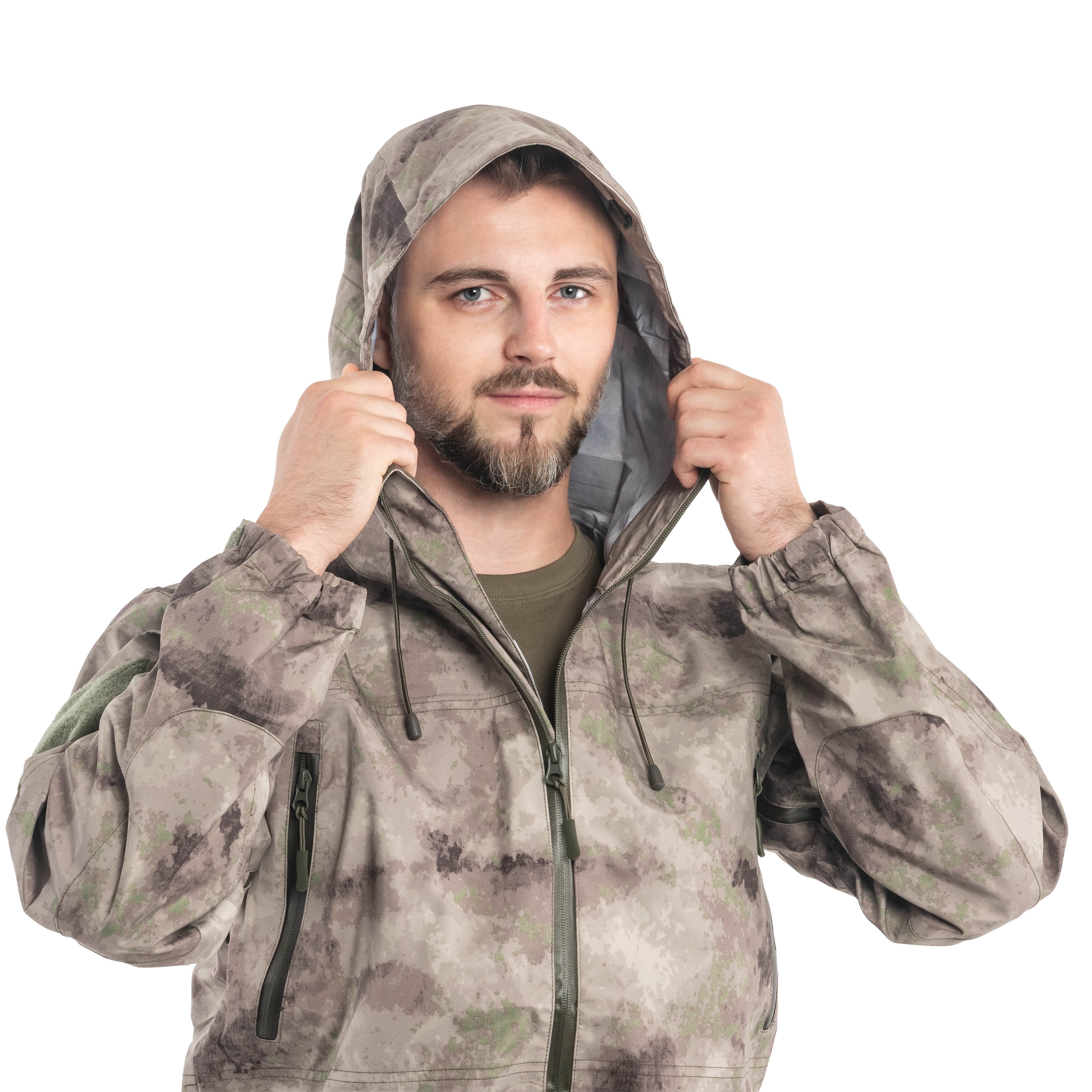 Giacca Texar ECWCS Hardshell Comodo - Mud Cam