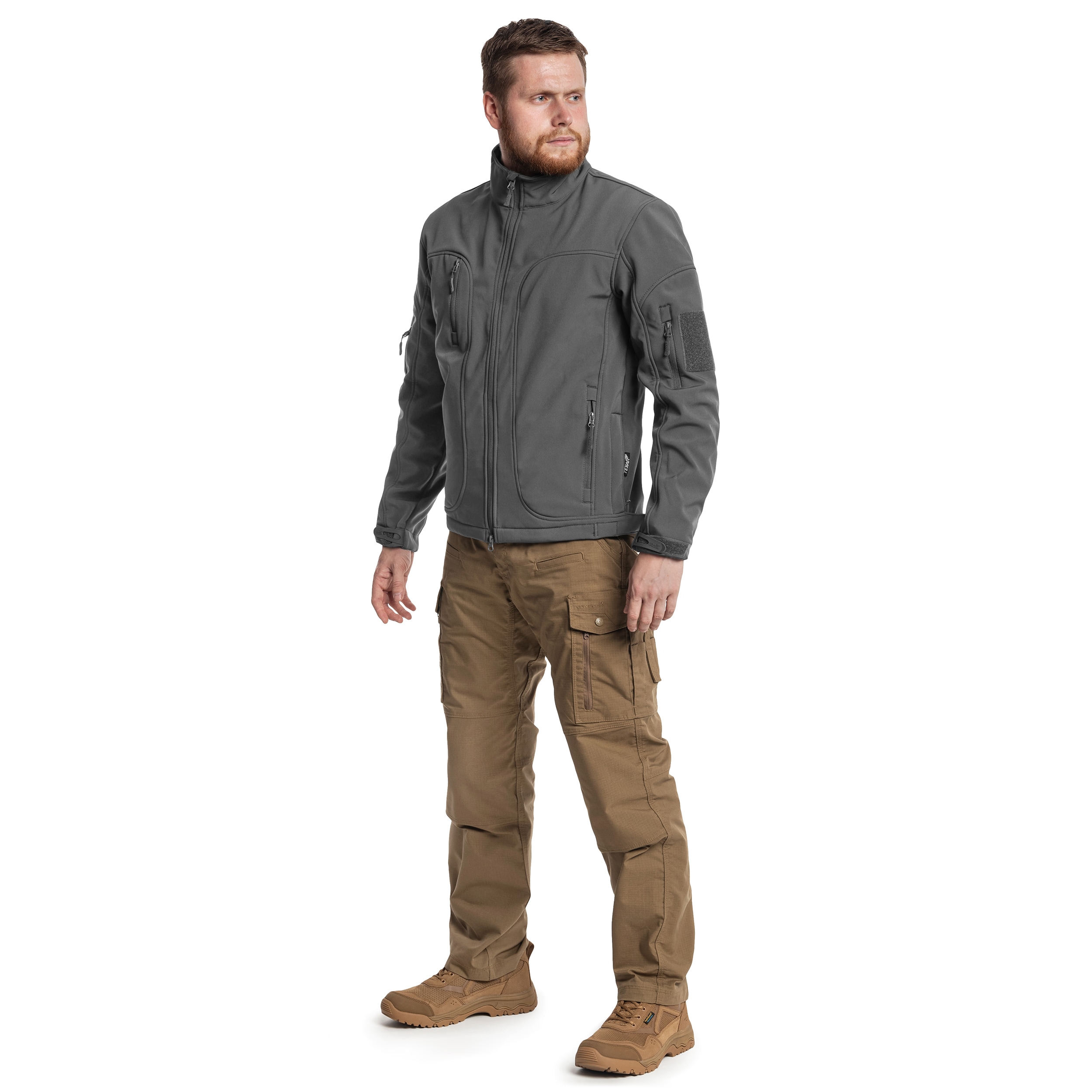 Giacca Softshell Texar Convoy 2.0 - Grey