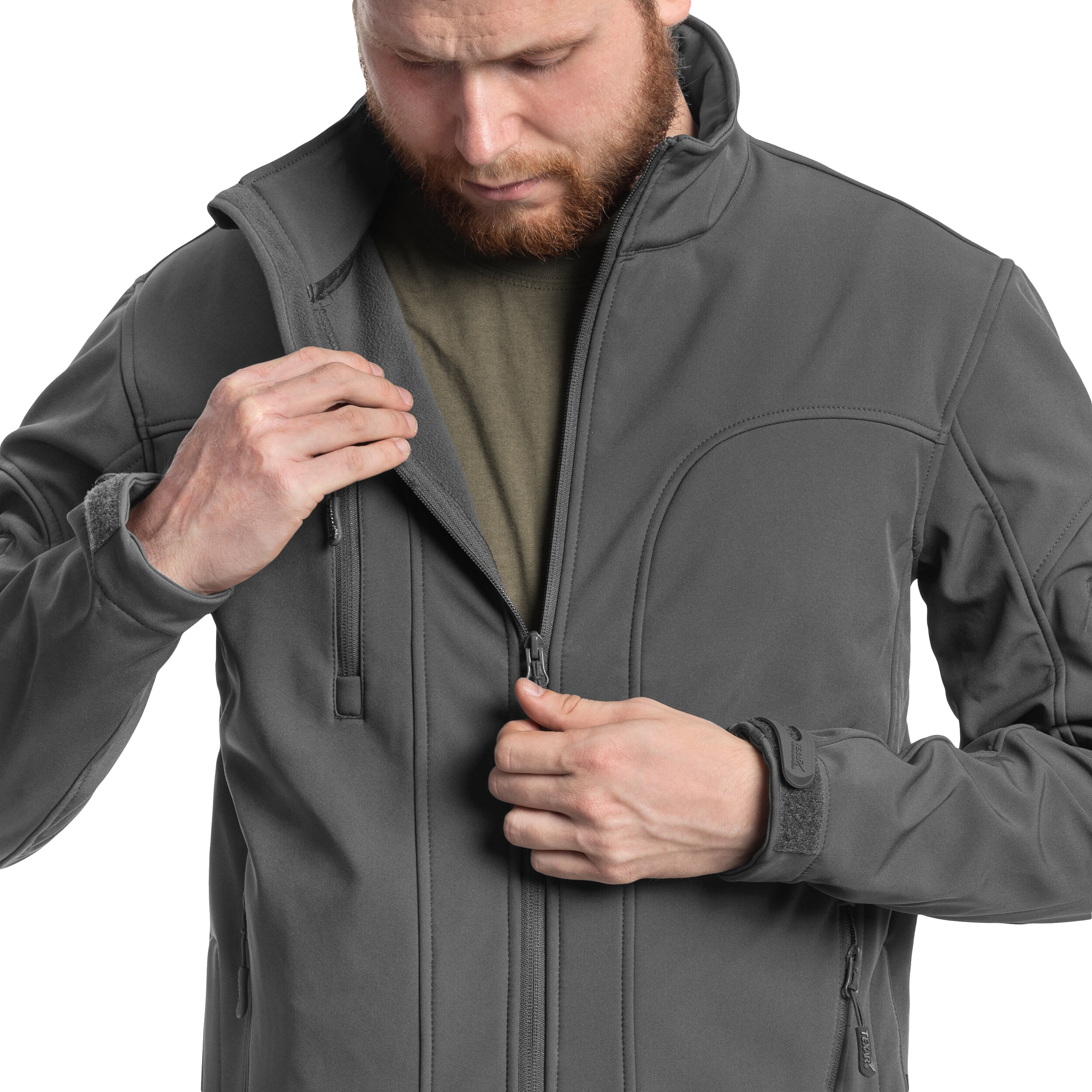 Giacca Softshell Texar Convoy 2.0 - Grey