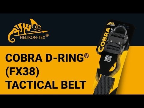 Cintura tattica Helikon-Tex Cobra D-Ring FX38 - Black