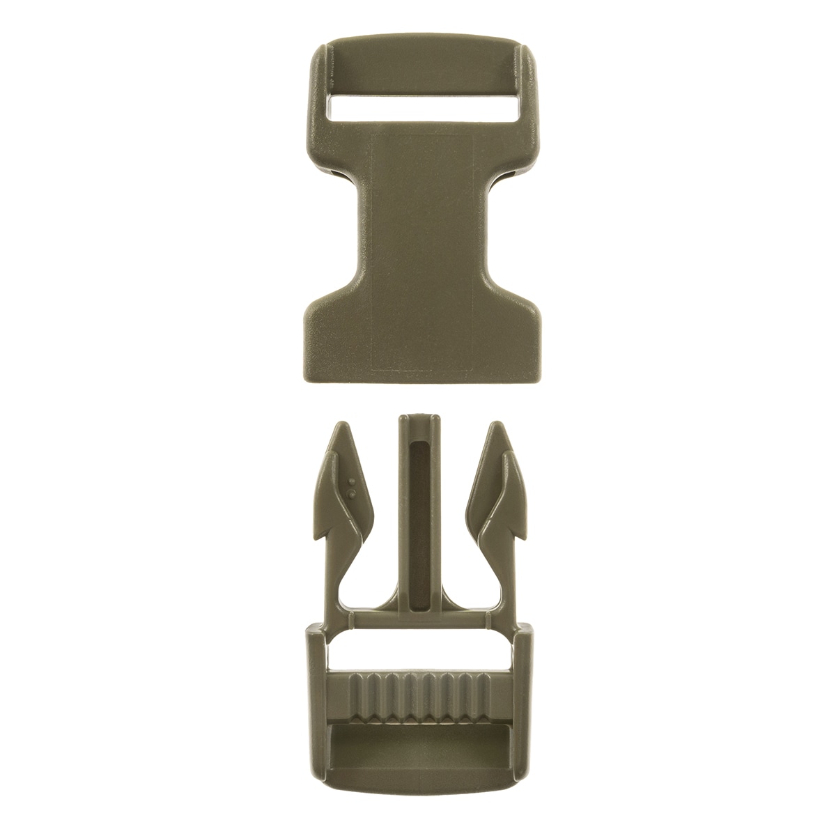 Fibbia a scatto Wisport 20 mm 5 pezzi - Olive Green