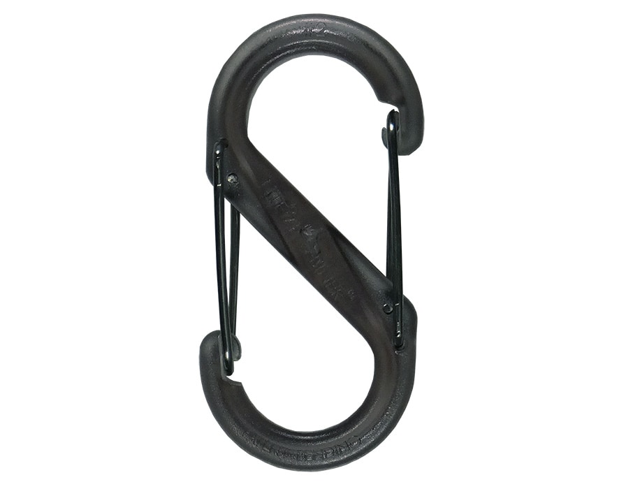 Moschettone Nite Ize S-Biner 2 - Black Polymer