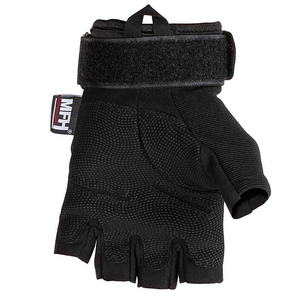 Guanti tattici MFH Tactical Gloves Pro Fingerless - Black