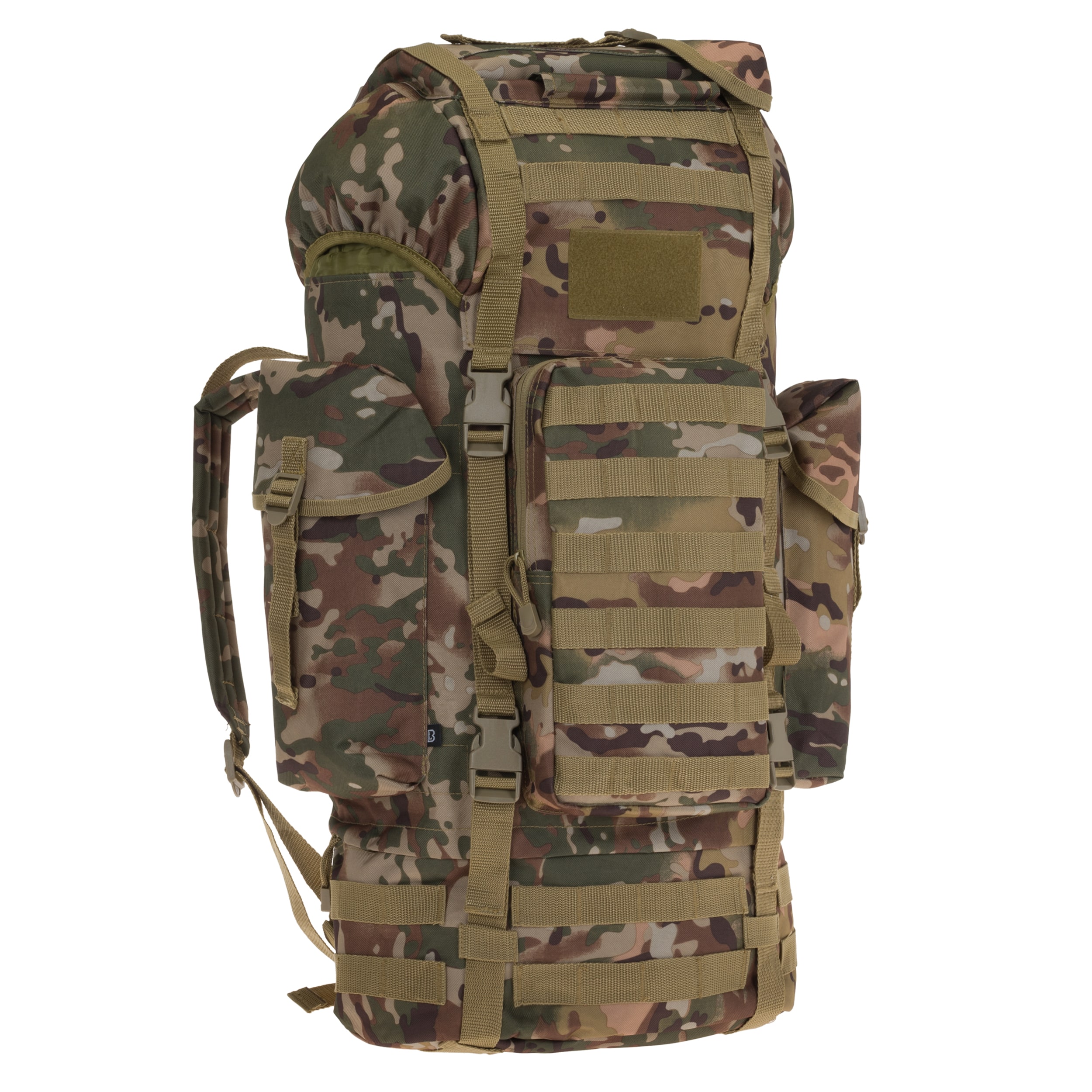 Zaino Brandit Kampfrucksack MOLLE 65 l - Arid MC Camo
