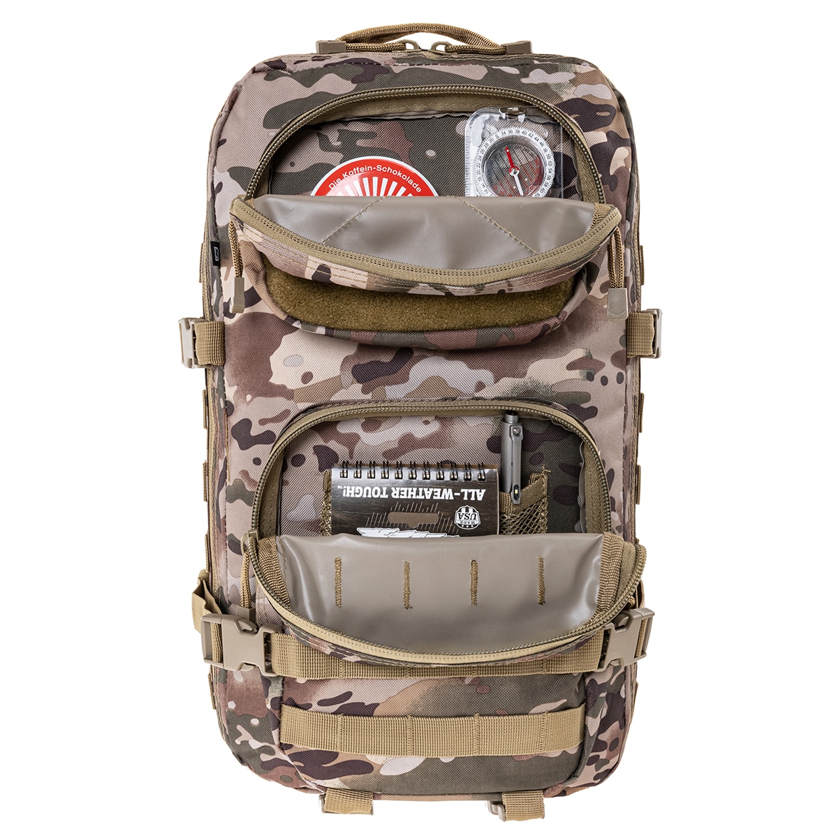 Zaino Brandit US Cooper Patch Large 40 l - Arid MC Camo