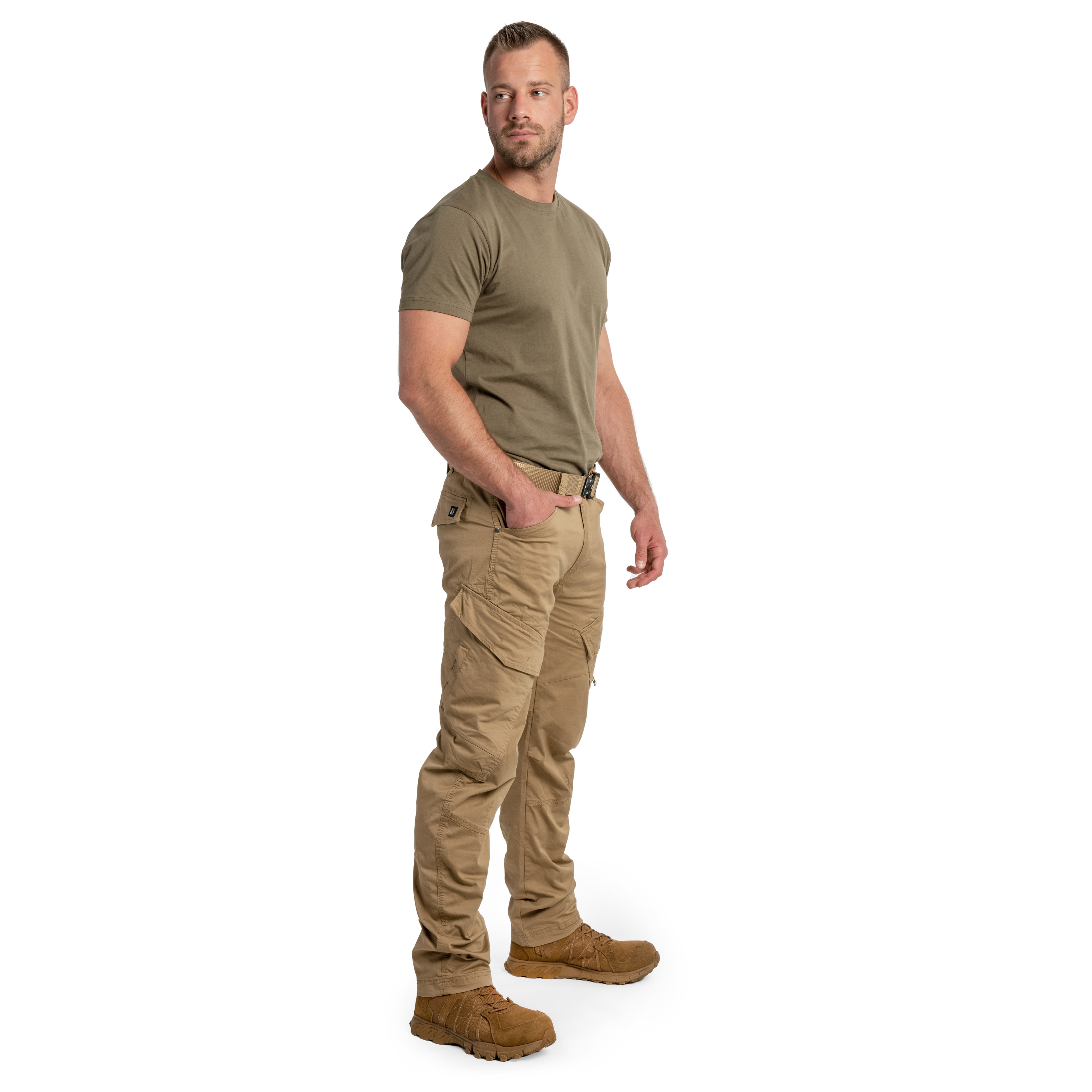 Pantaloni Brandit Adven Slim Fit - Coyote