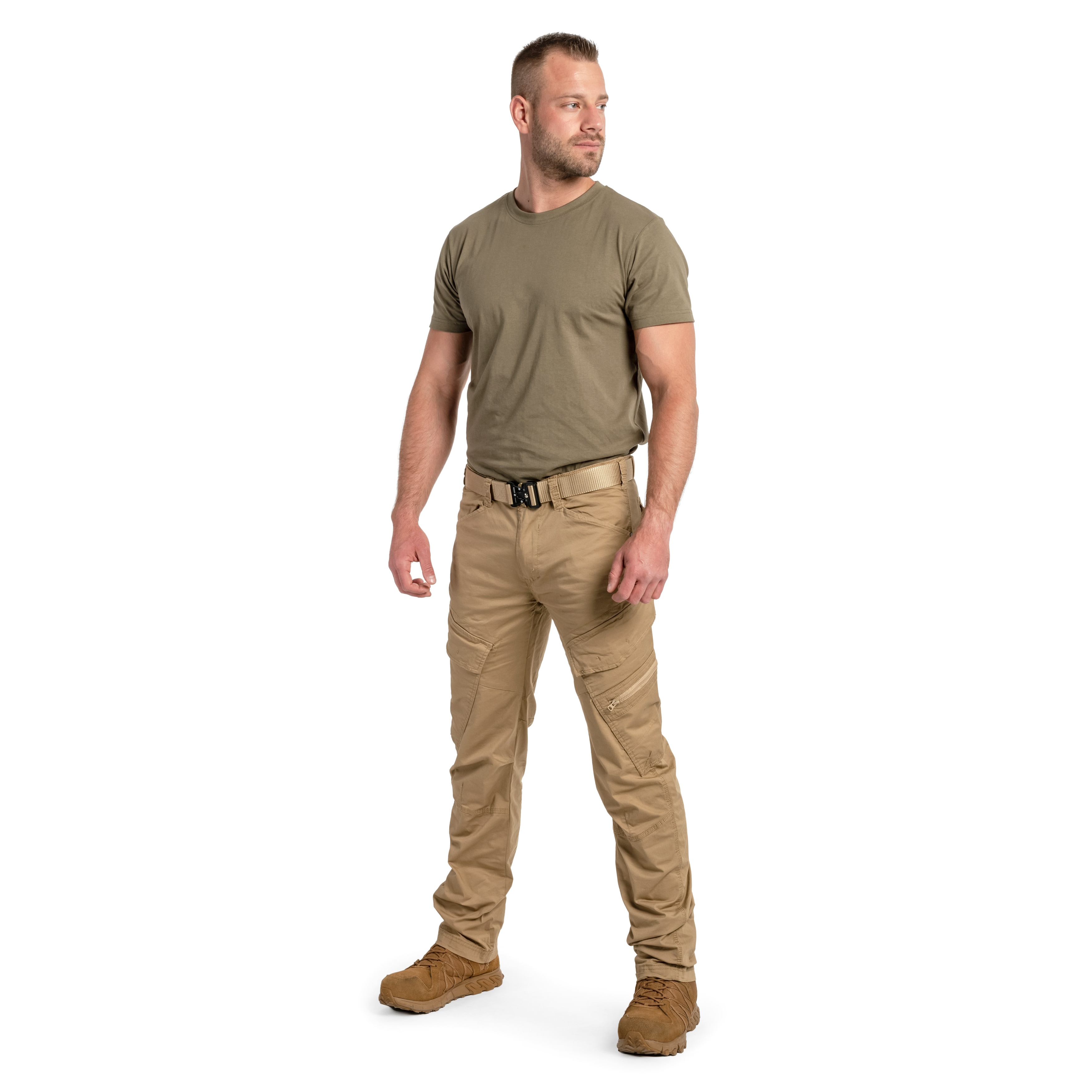 Pantaloni Brandit Adven Slim Fit - Coyote