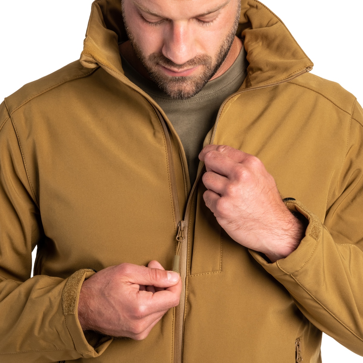 Giacca Softshell Highlander Outdoor Odin - Tan