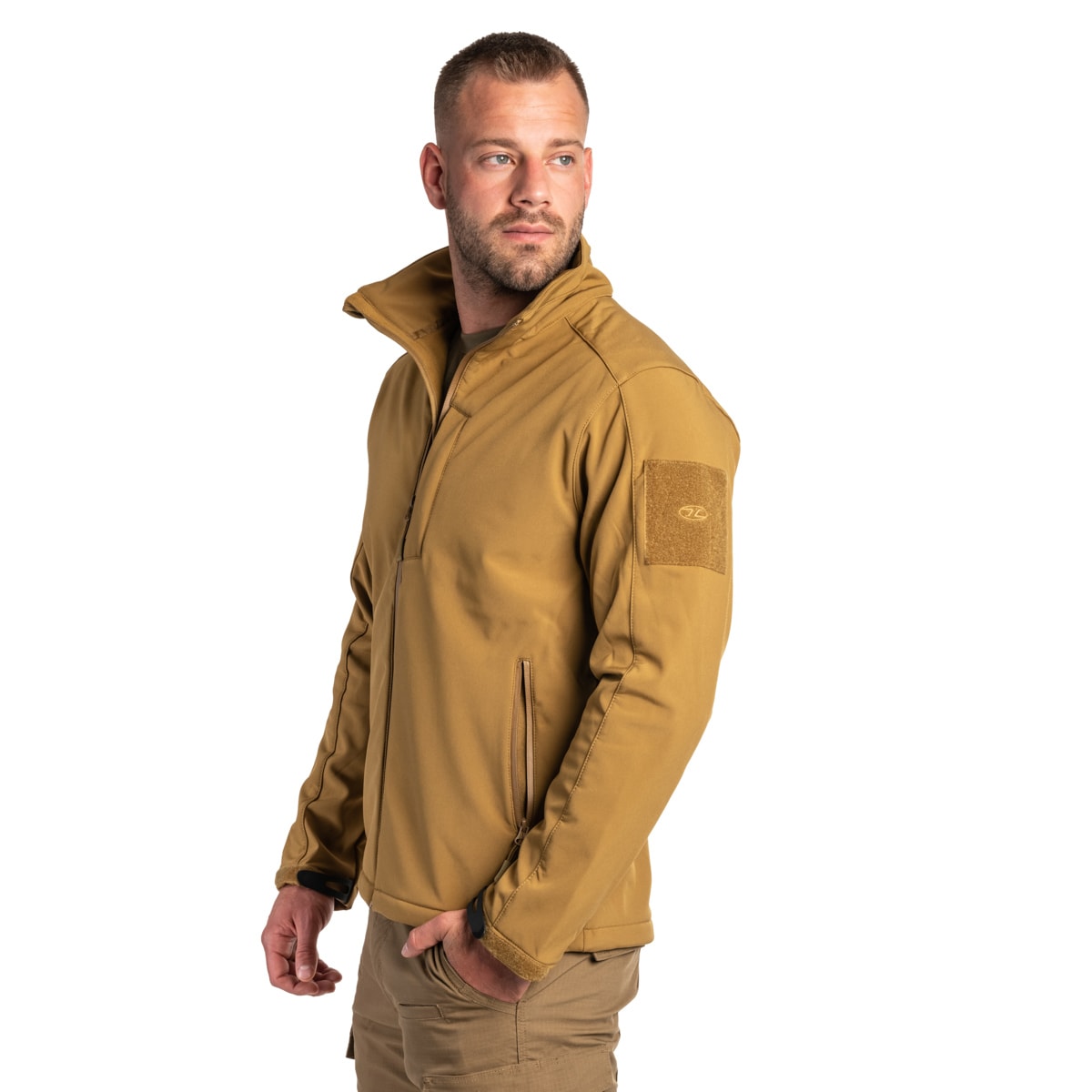 Giacca Softshell Highlander Outdoor Odin - Tan