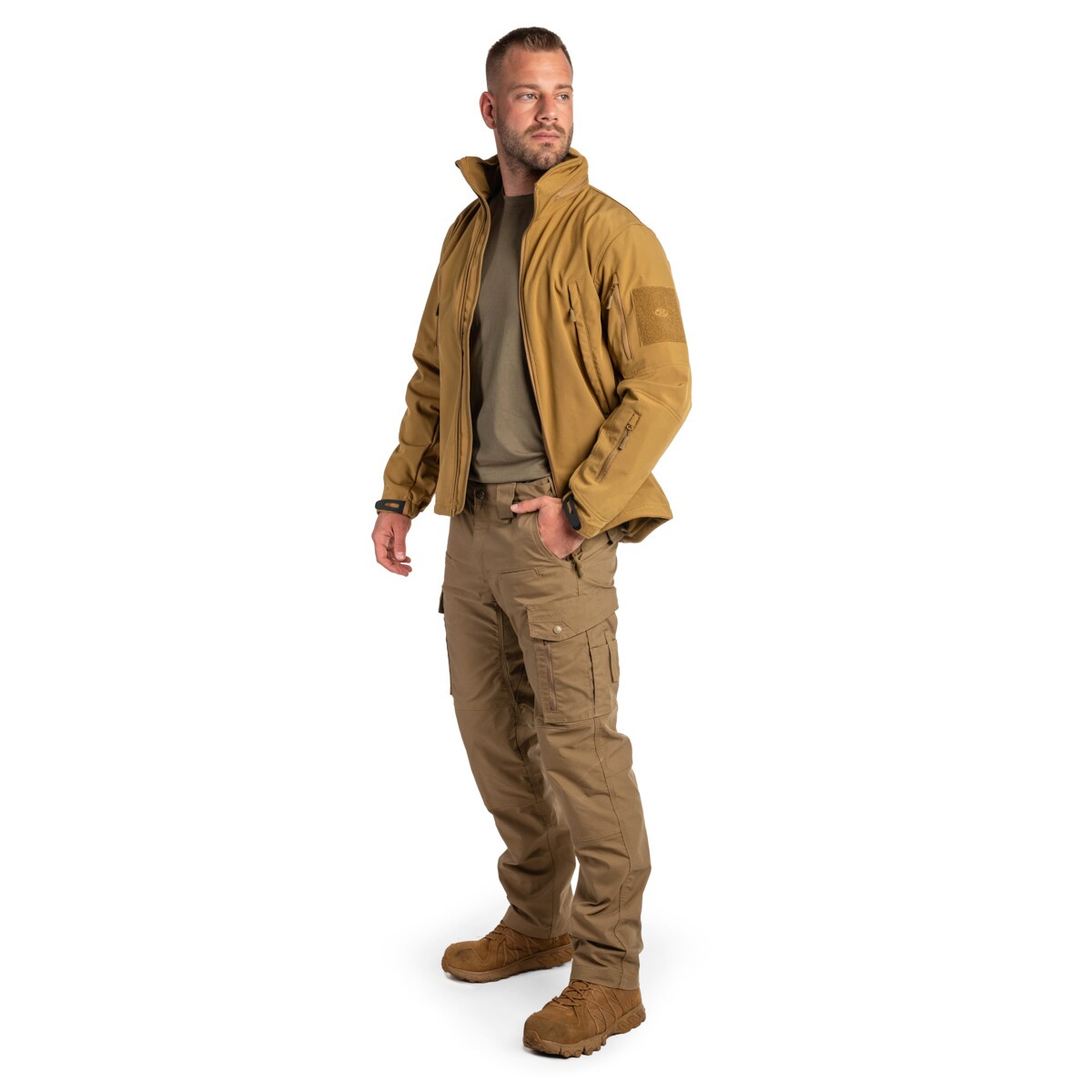 Giacca Highlander Forces Tactical Softshell - Tan