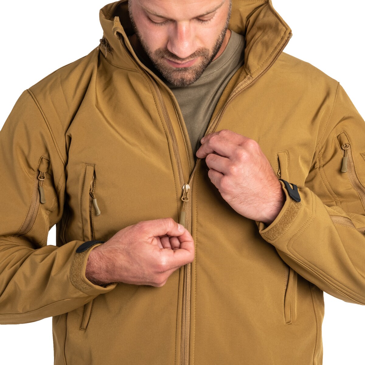 Giacca Highlander Forces Tactical Softshell - Tan