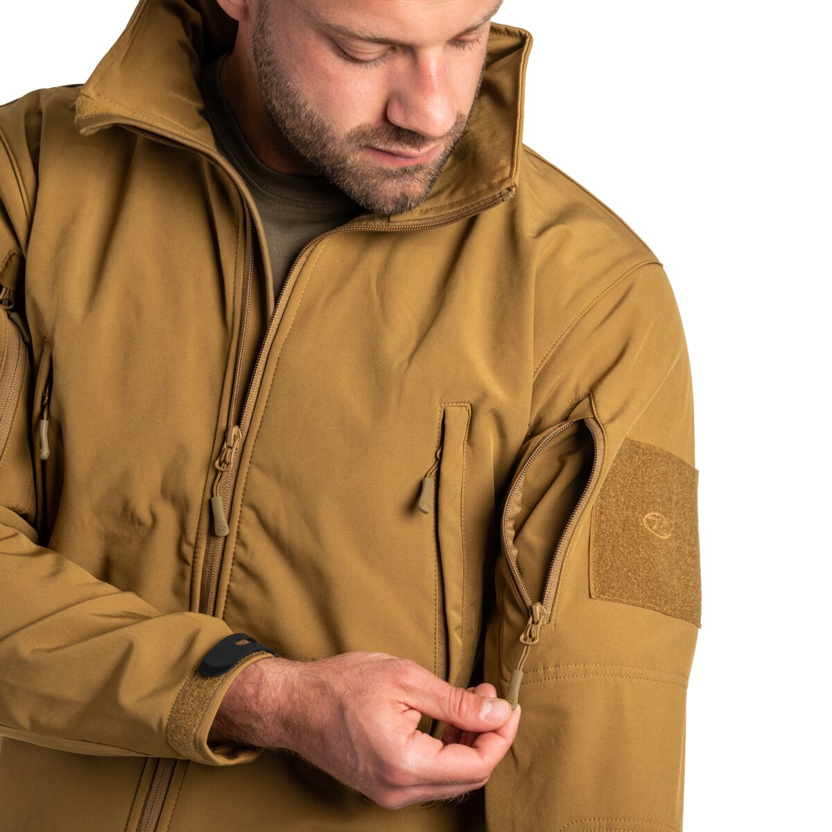 Giacca Highlander Forces Tactical Softshell - Tan