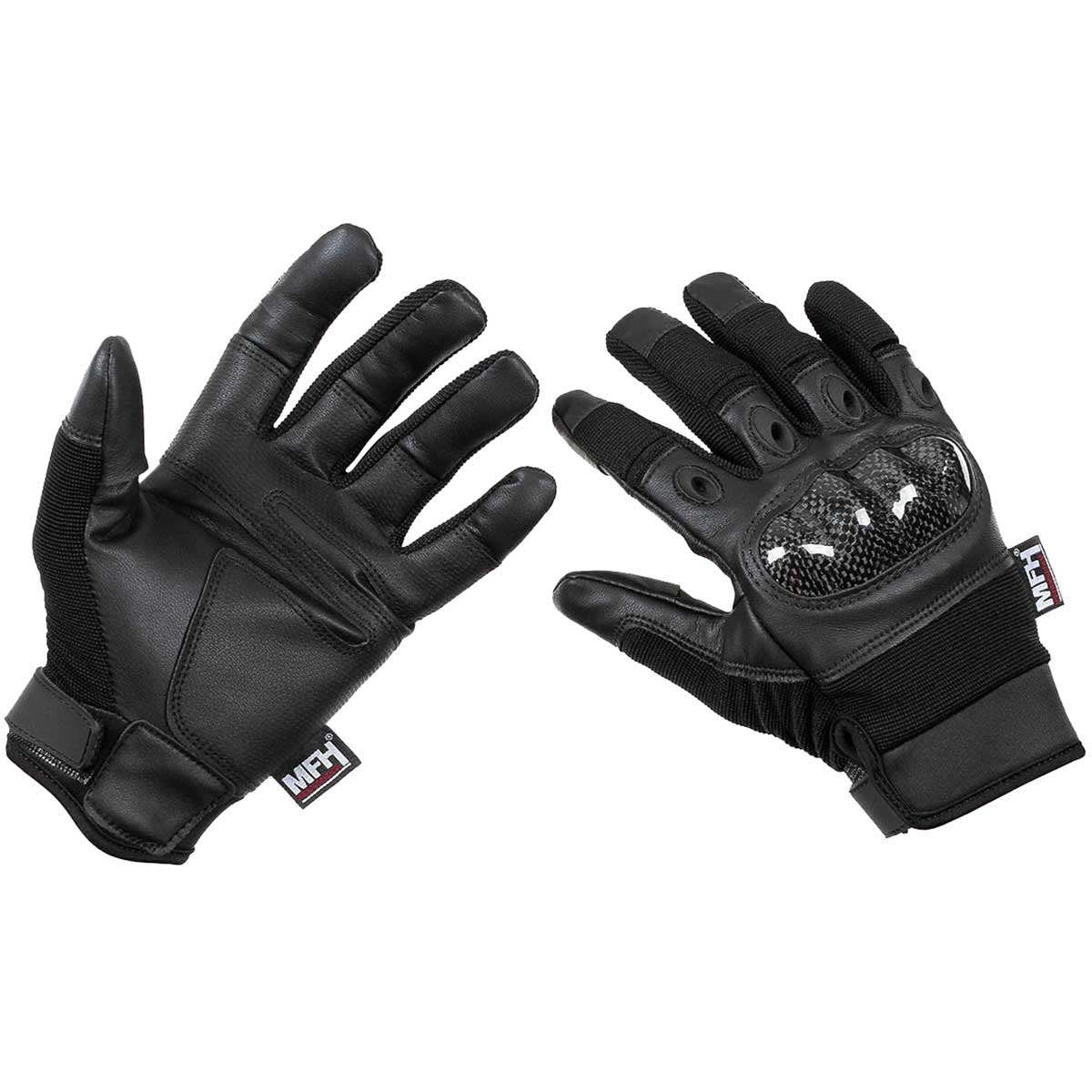 Guanti tattici MFH Tactical Gloves Mission - Black