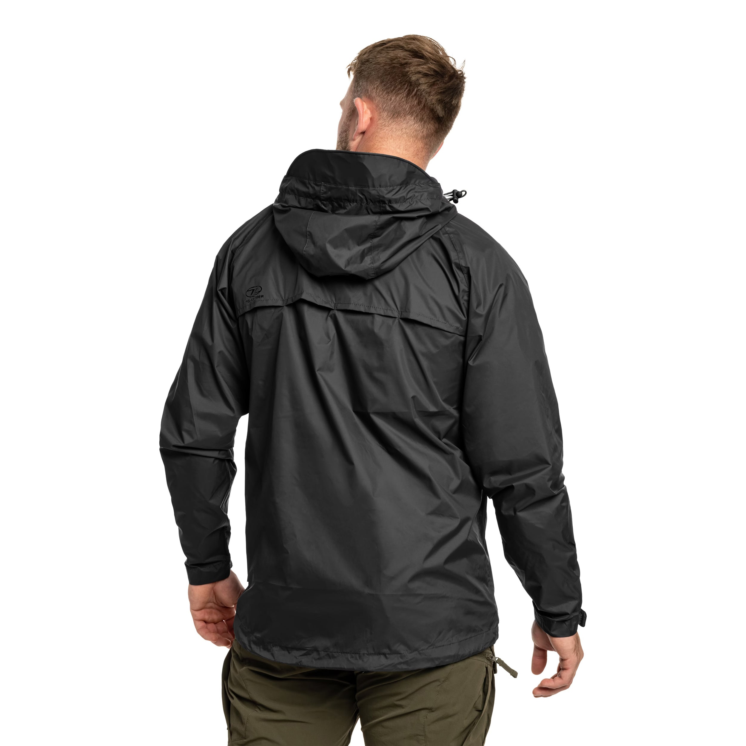 Giacca Highlander Outdoor Stow & Go Pack Away V2 - Black