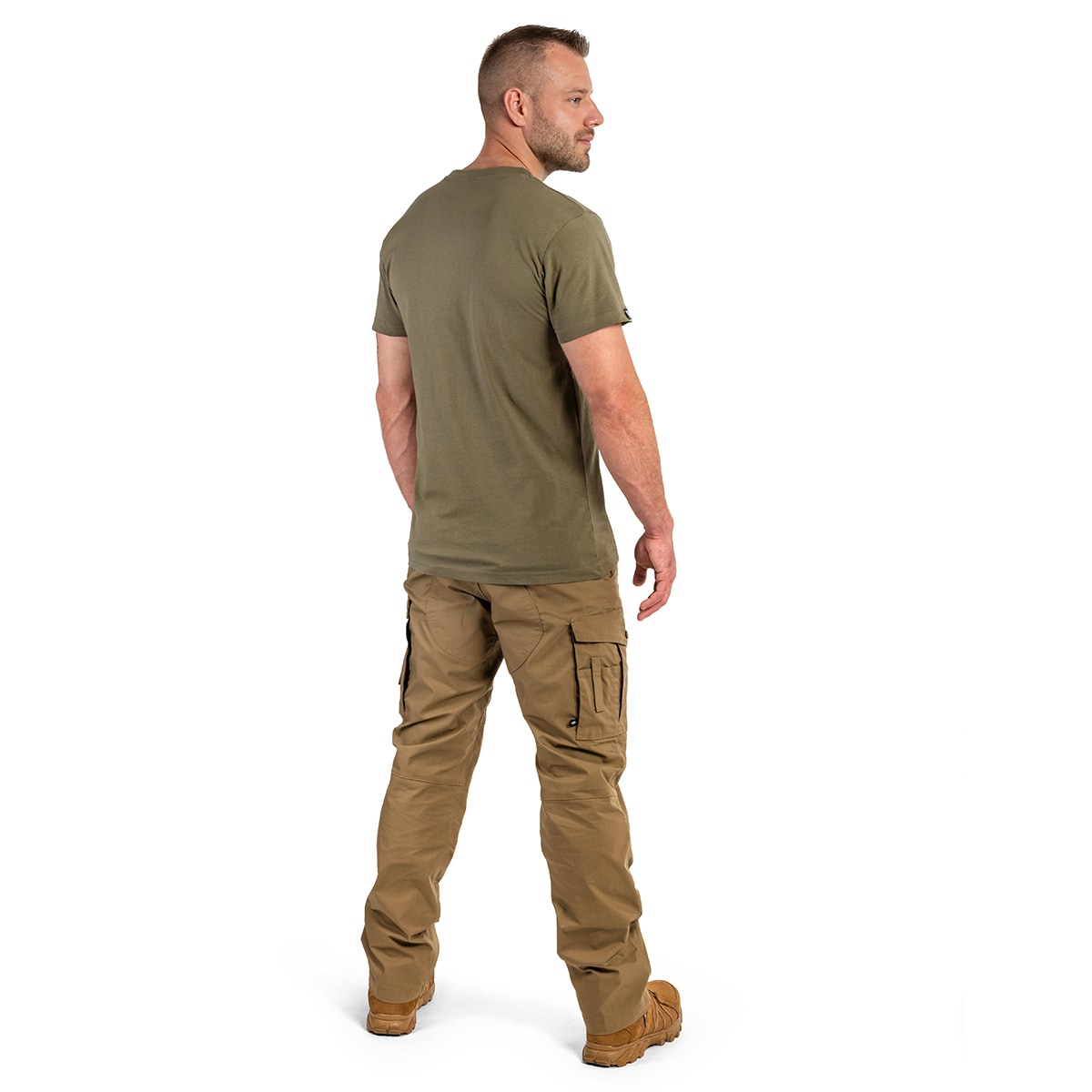 T-shirt Voyovnik Nože Color - Khaki