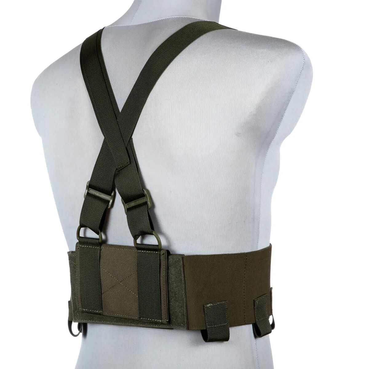 Chest rig GFC Tactical Low-Vis - Verde oliva