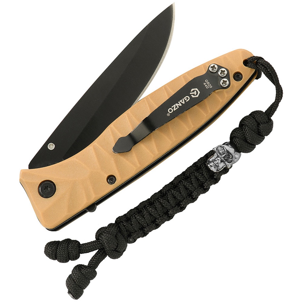 Portachiavi M-Tac Loopy Snake Skull - Black