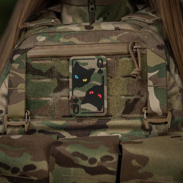 Patch M-Tac Queen Of Spades - MultiCam/Black