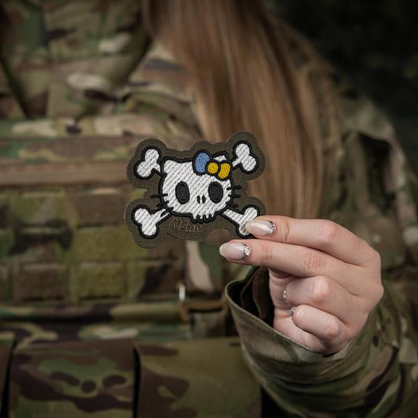 Patch M-Tac Kitty (ricamo) - White/Ranger Green
