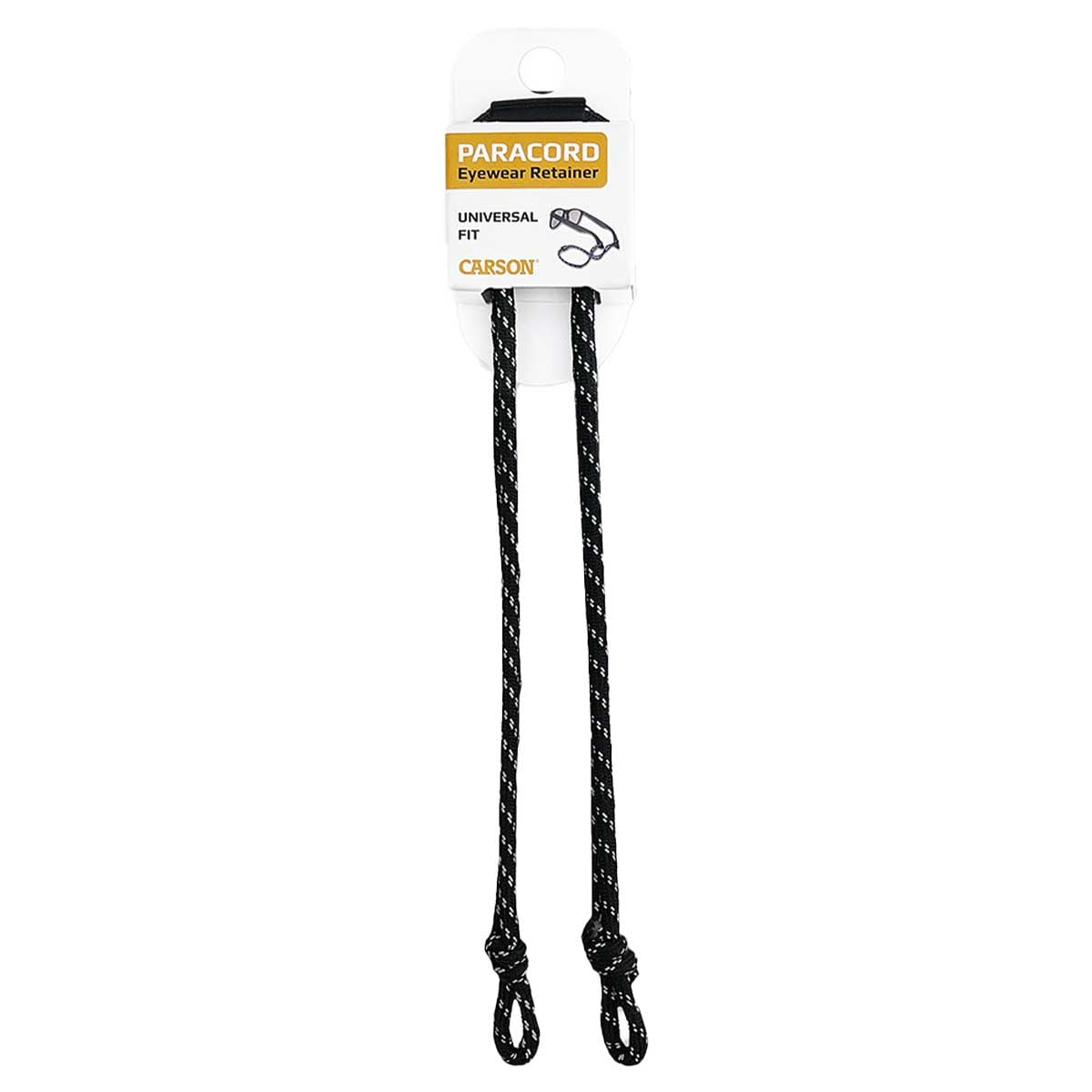 Cinturino per occhiali Carson - Black/Reflective Grey