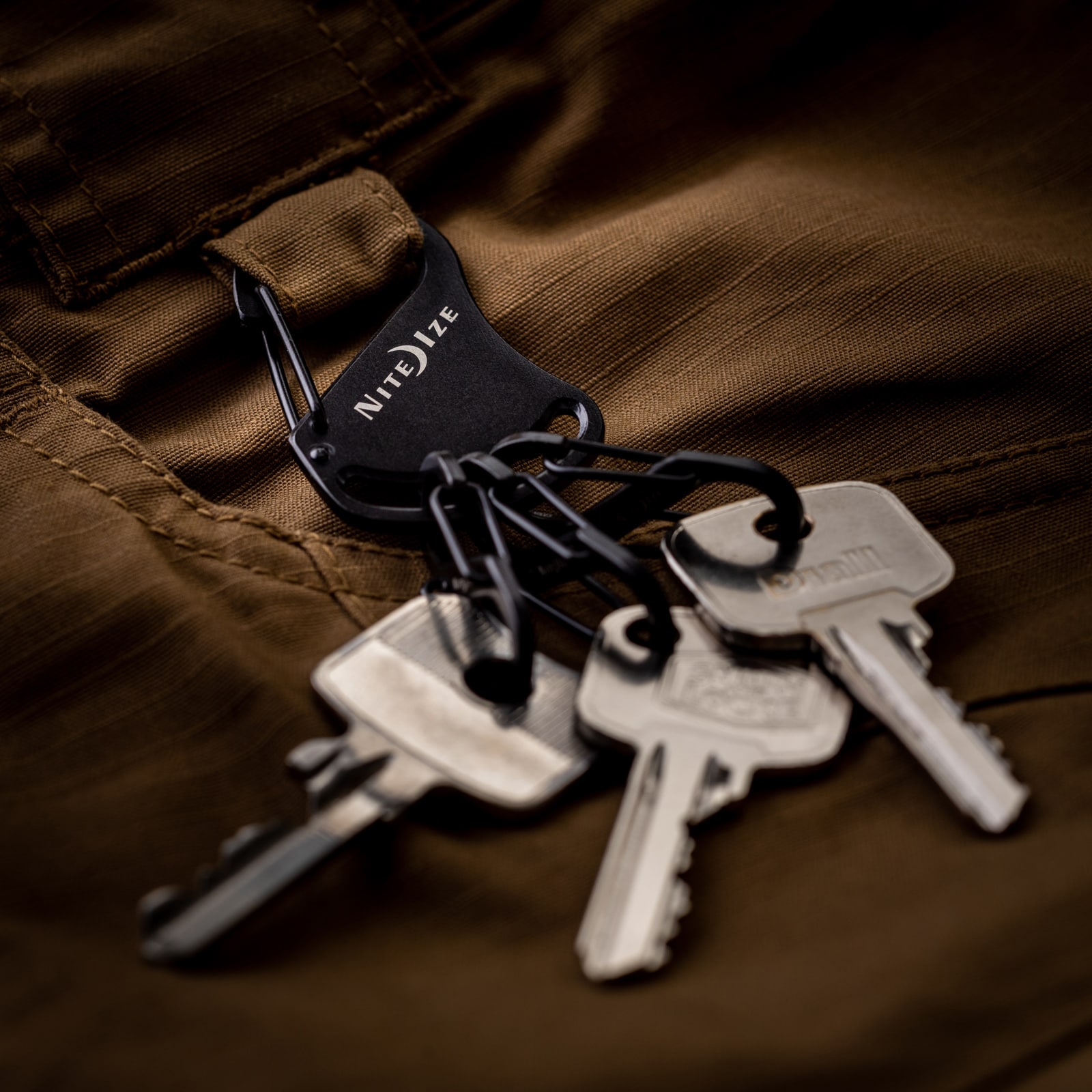 Portachiavi Nite Ize S-Biner KeyRack - Black