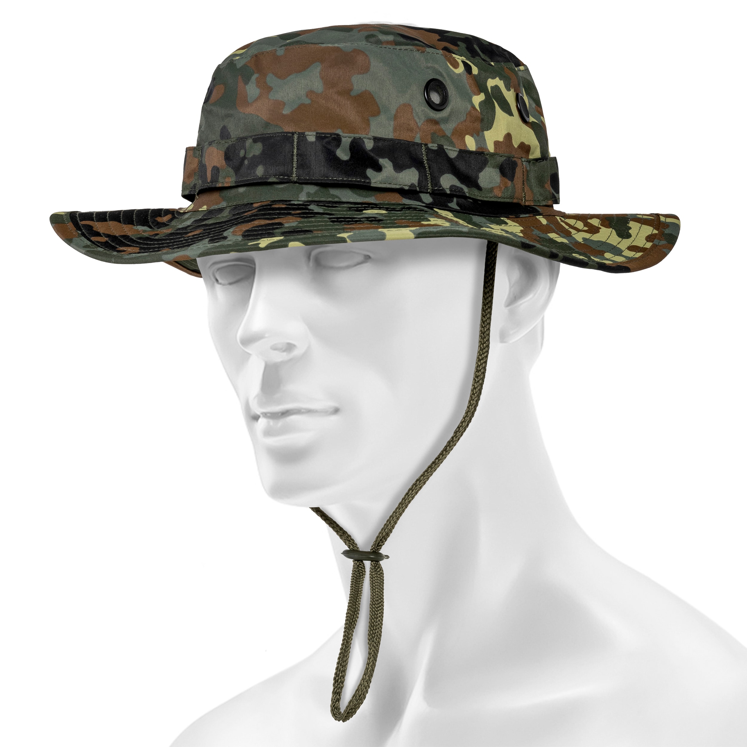 Cappello Mil-Tec US GI Boonie Trilaminato - Flecktarn